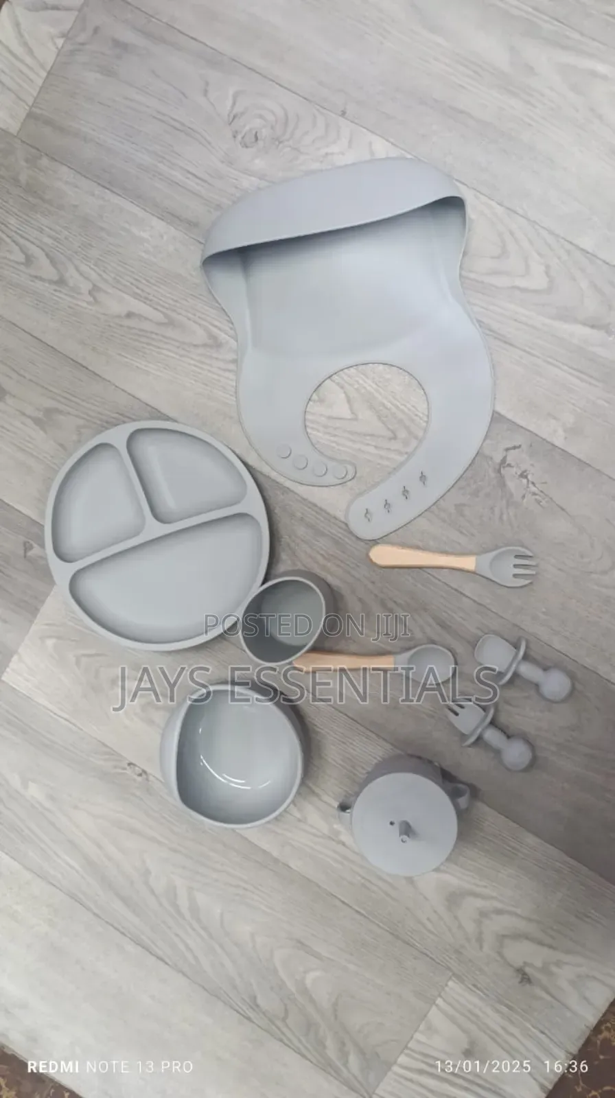 8pc Silicone Weaning Feeding Sets