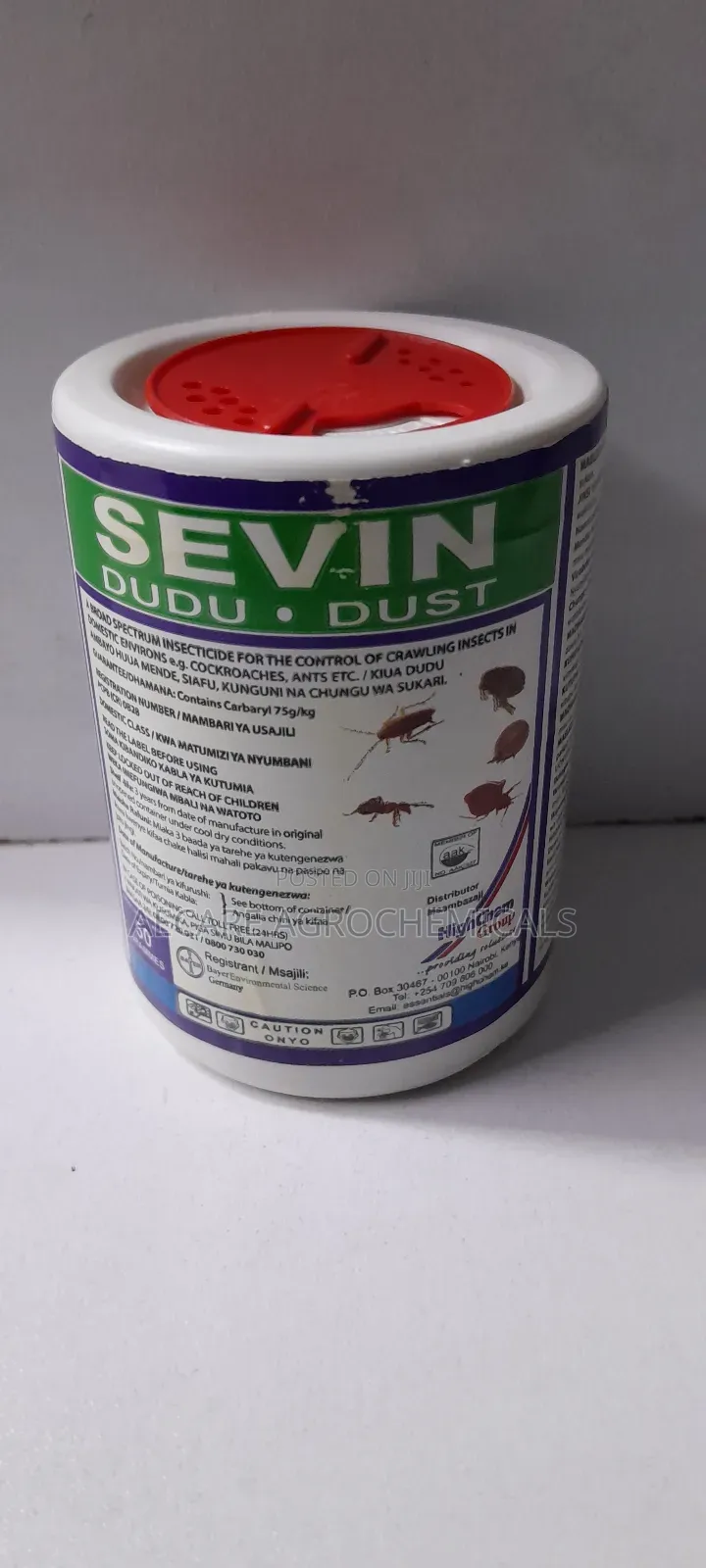 Sevin Dudu- Dust 50g, 100g And  200G Pesticide