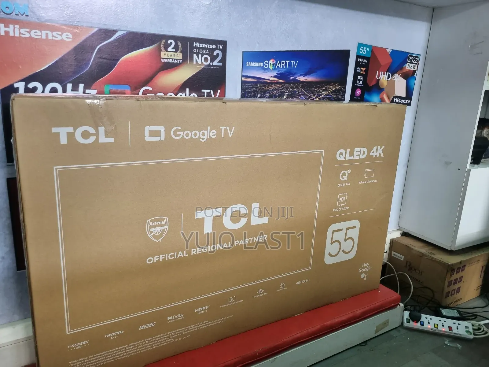 TCL 55′′ C655 (New 2024) Qled Pro Smart Google Tv – 55c645