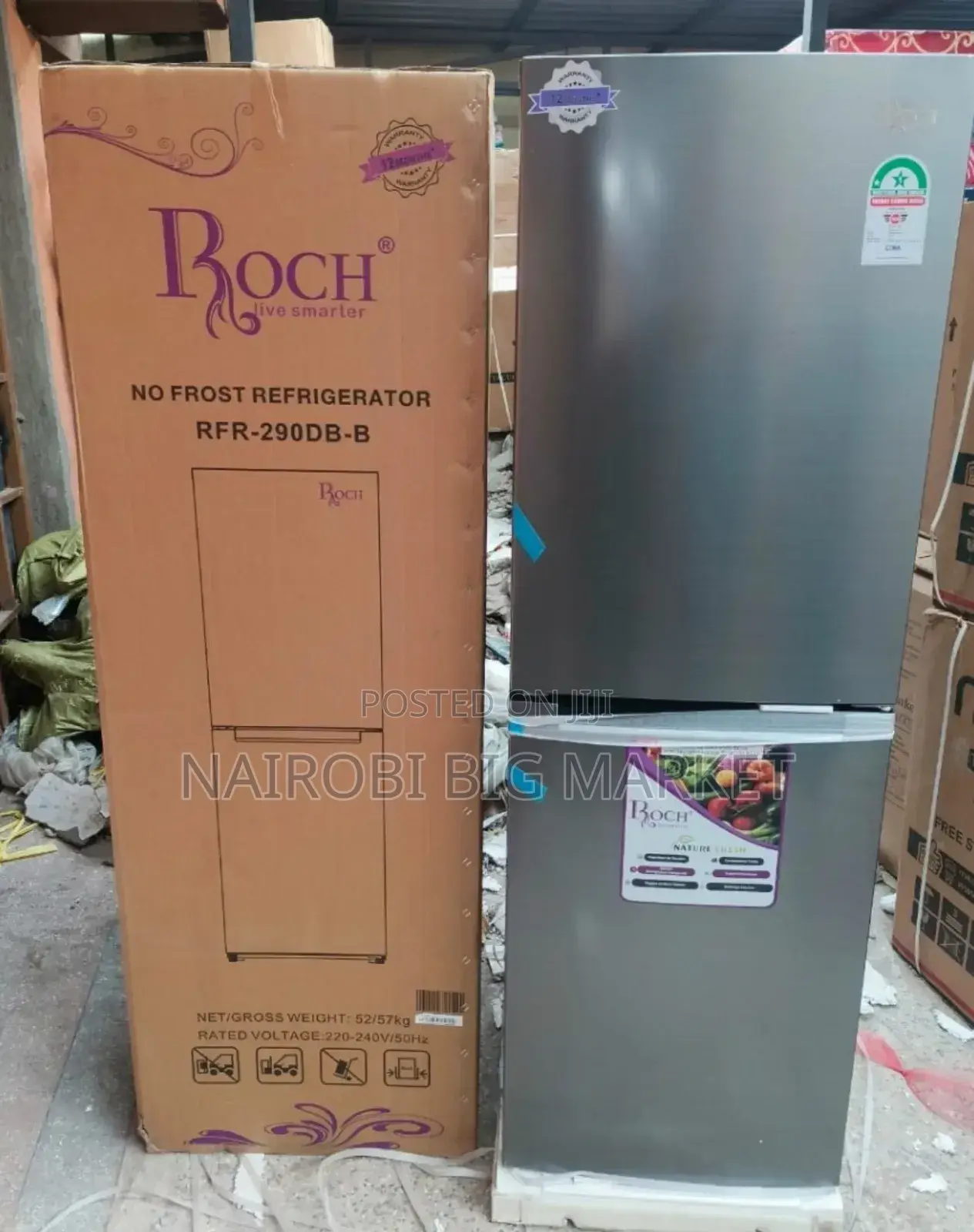 Roch Bottom Fridge 300litres