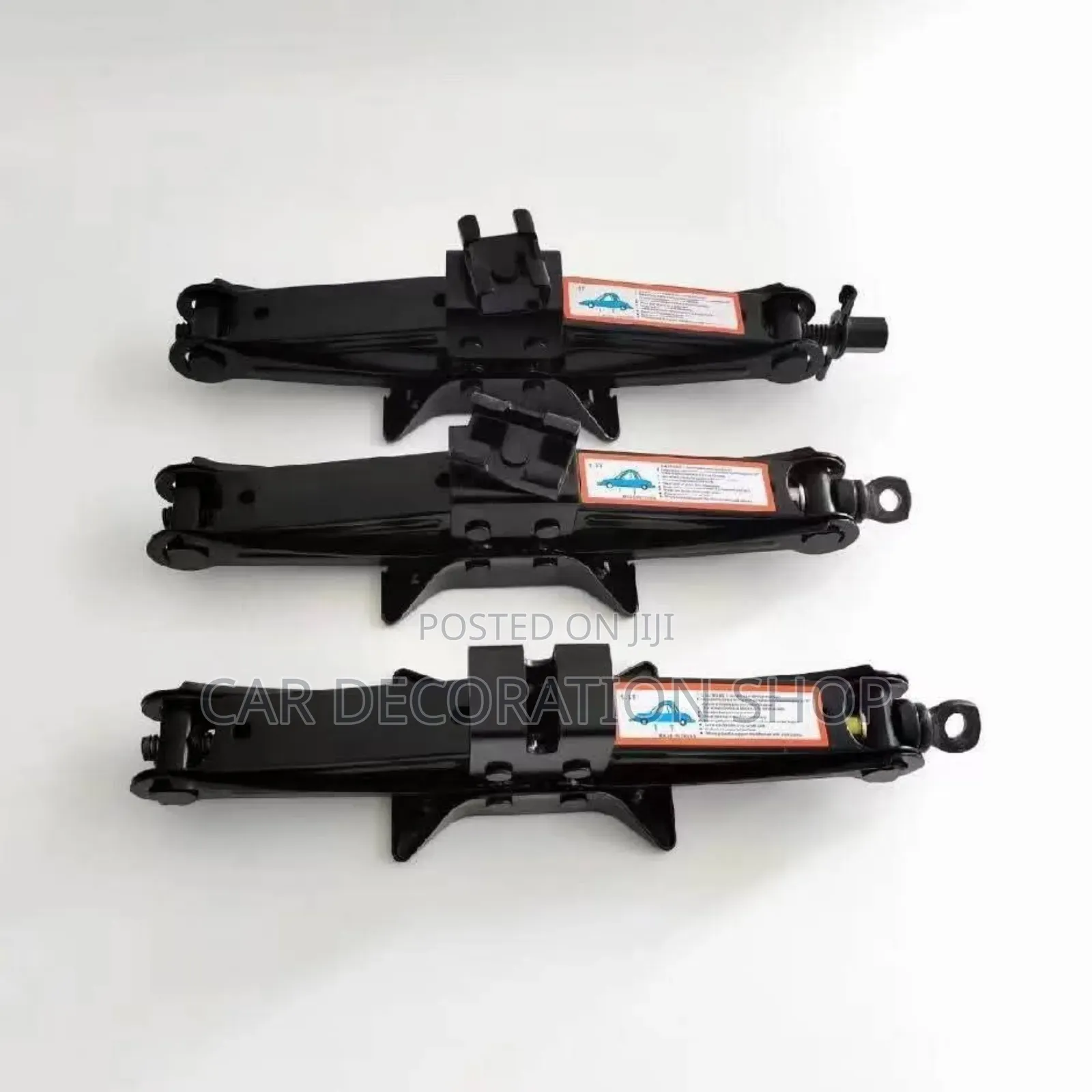 Brand New Black Hand Operated Scissor Jack