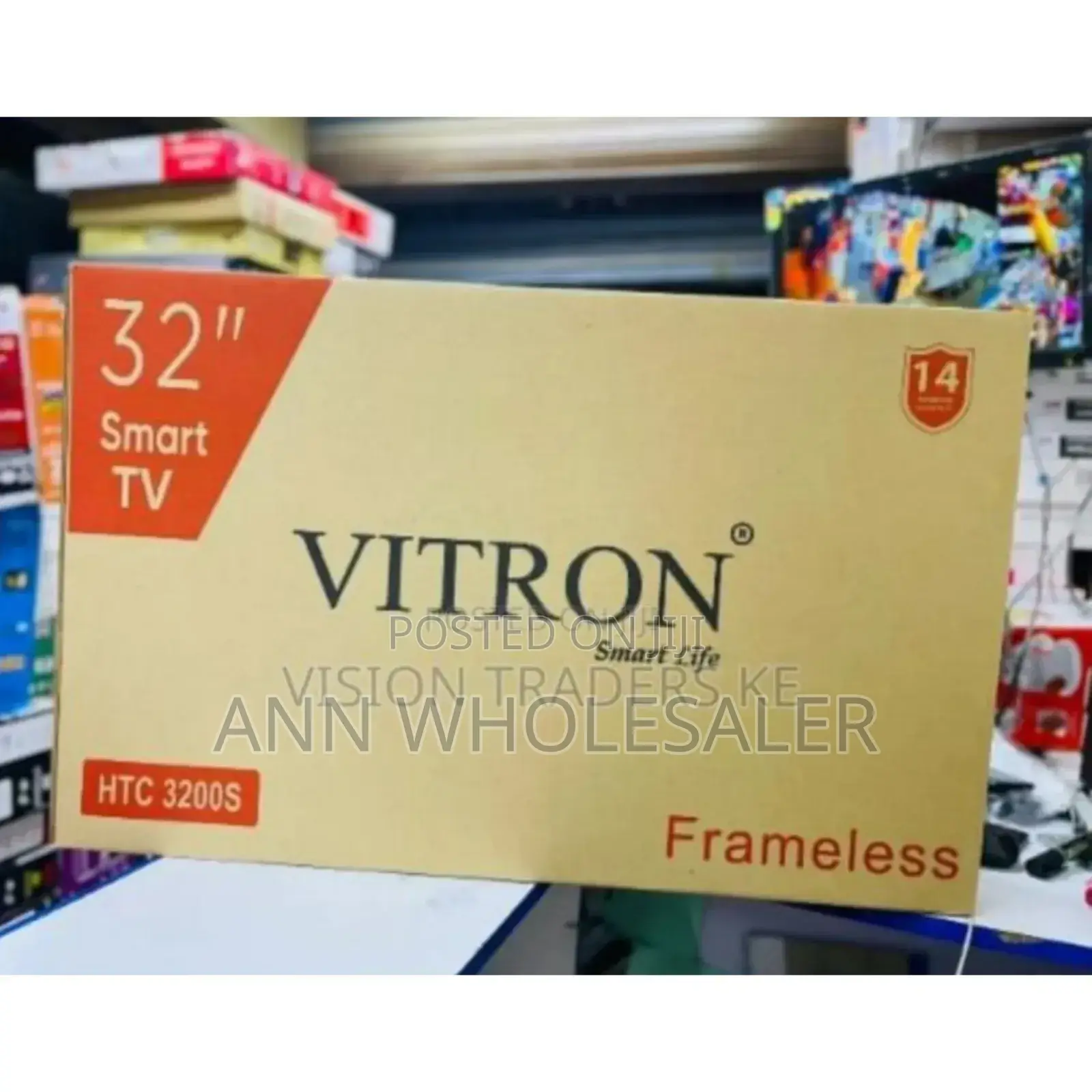 With Bluetooth, Vitron 32inches Smart Tv