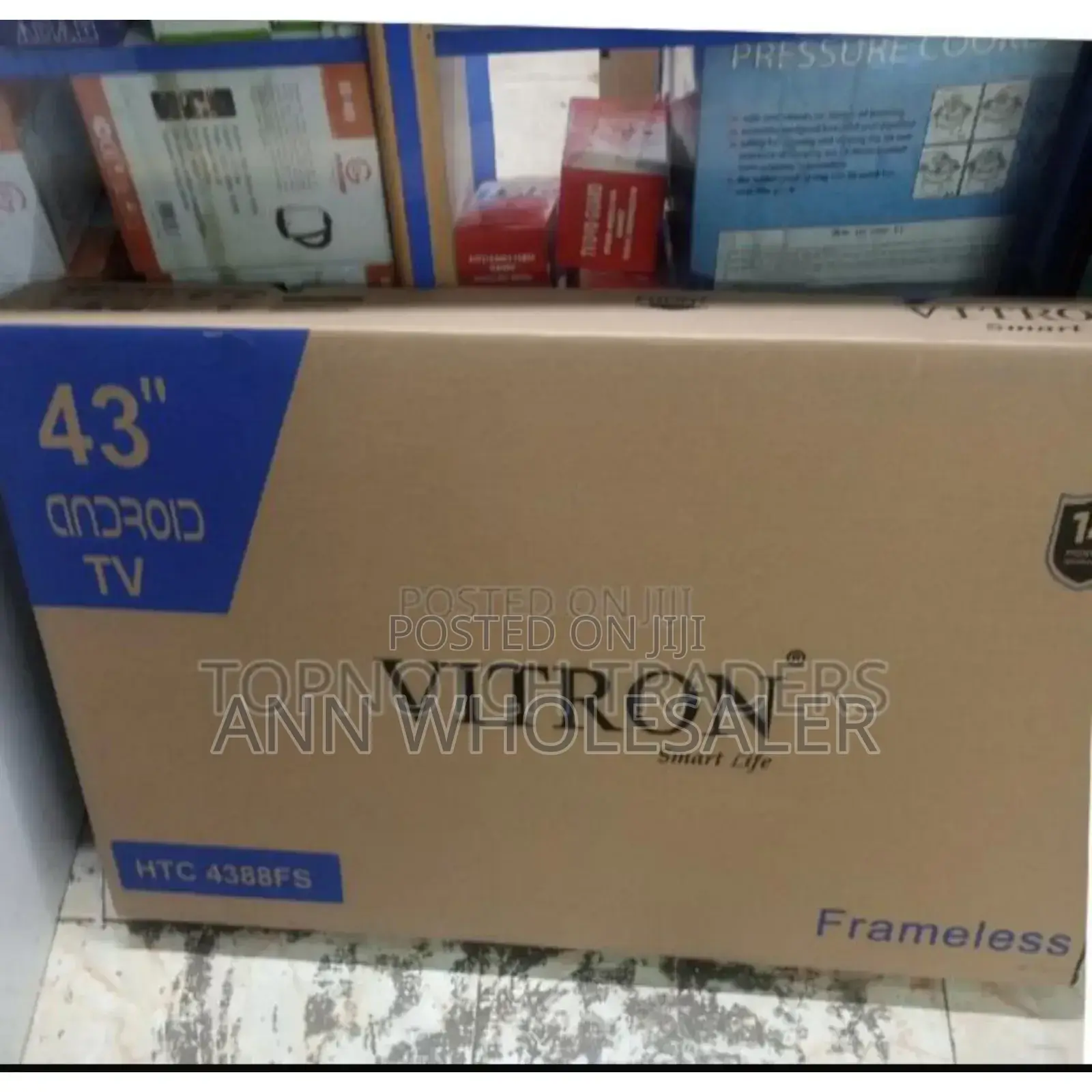 Vitron 43inches Smart Tv