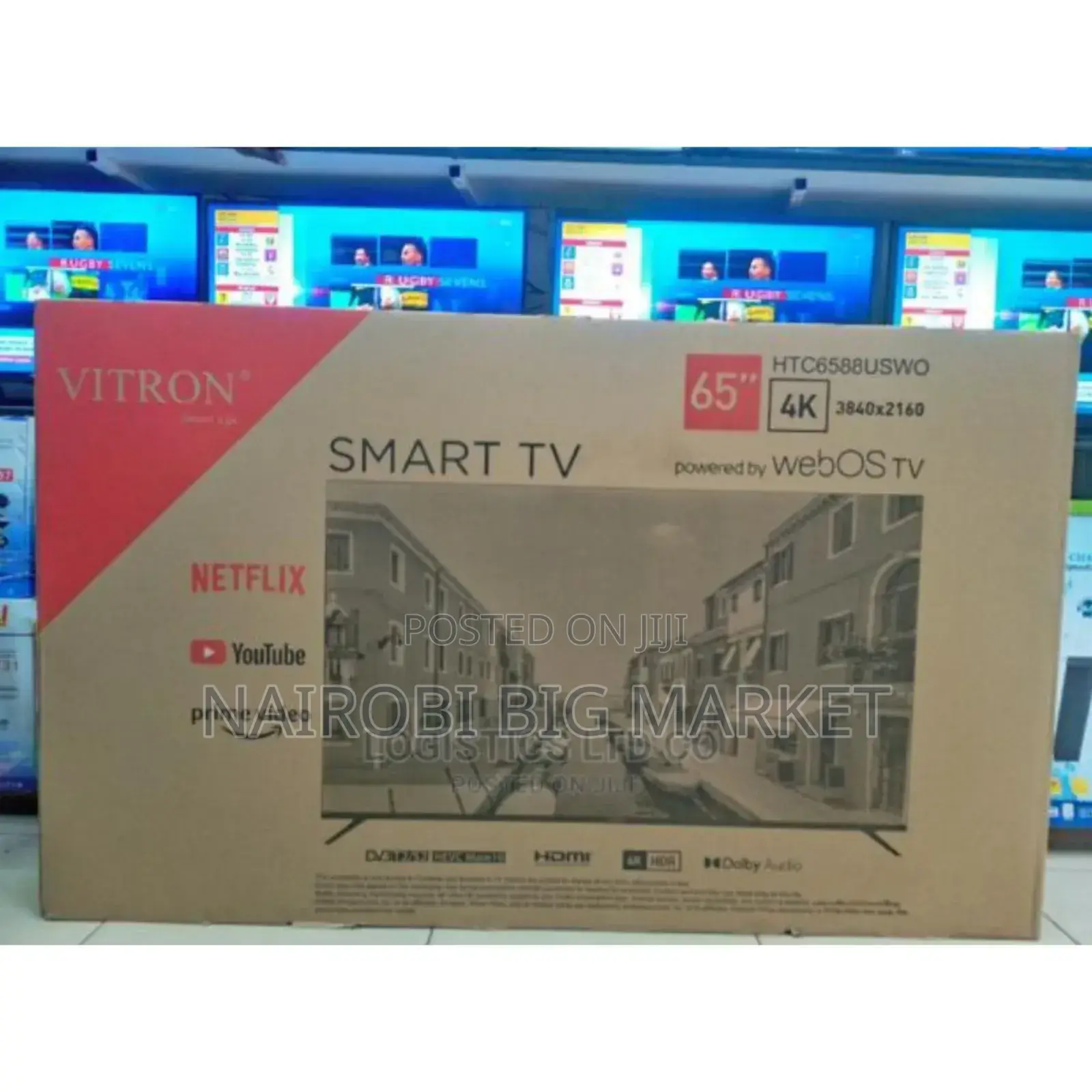 Clarity , Vitron 65inches Adroind Tv