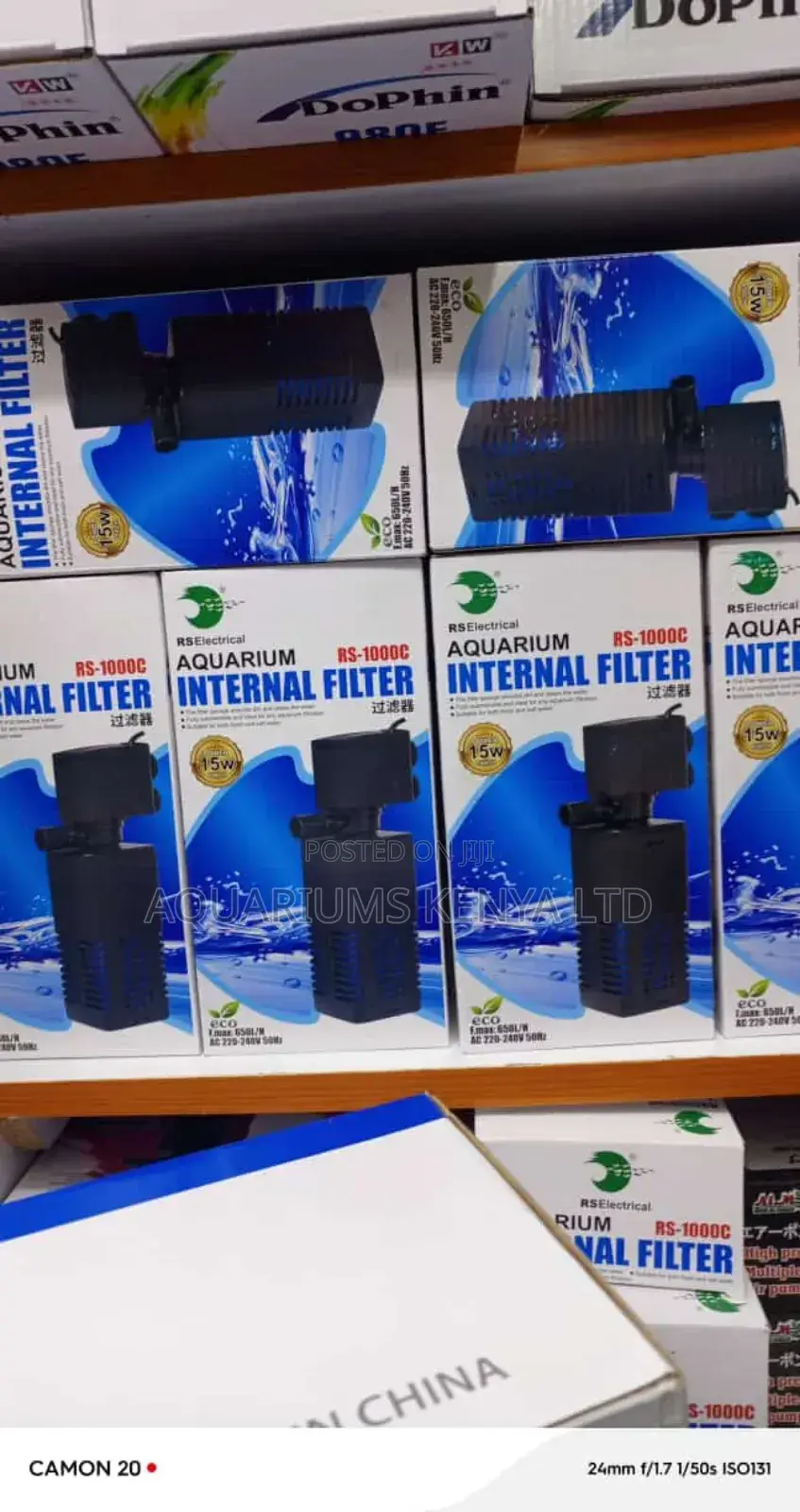 Space-saving Aquarium Filter Pump With Multiple Features