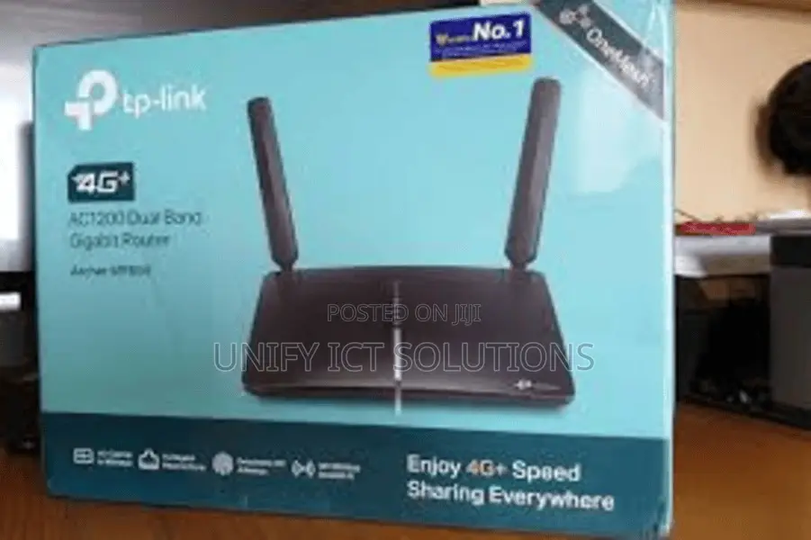 Tp-Link-4g+ Cat6 AC1200 Wireless Dual Band Gigabit Router
