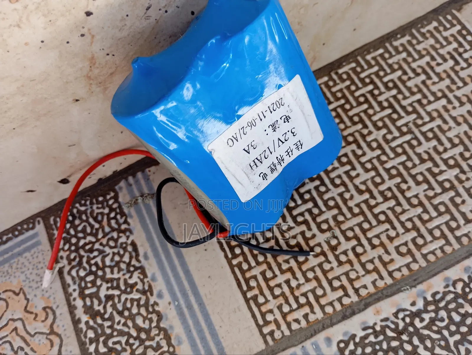 LED Lamps Battery 2pack Rechargeable for Solr Street Light