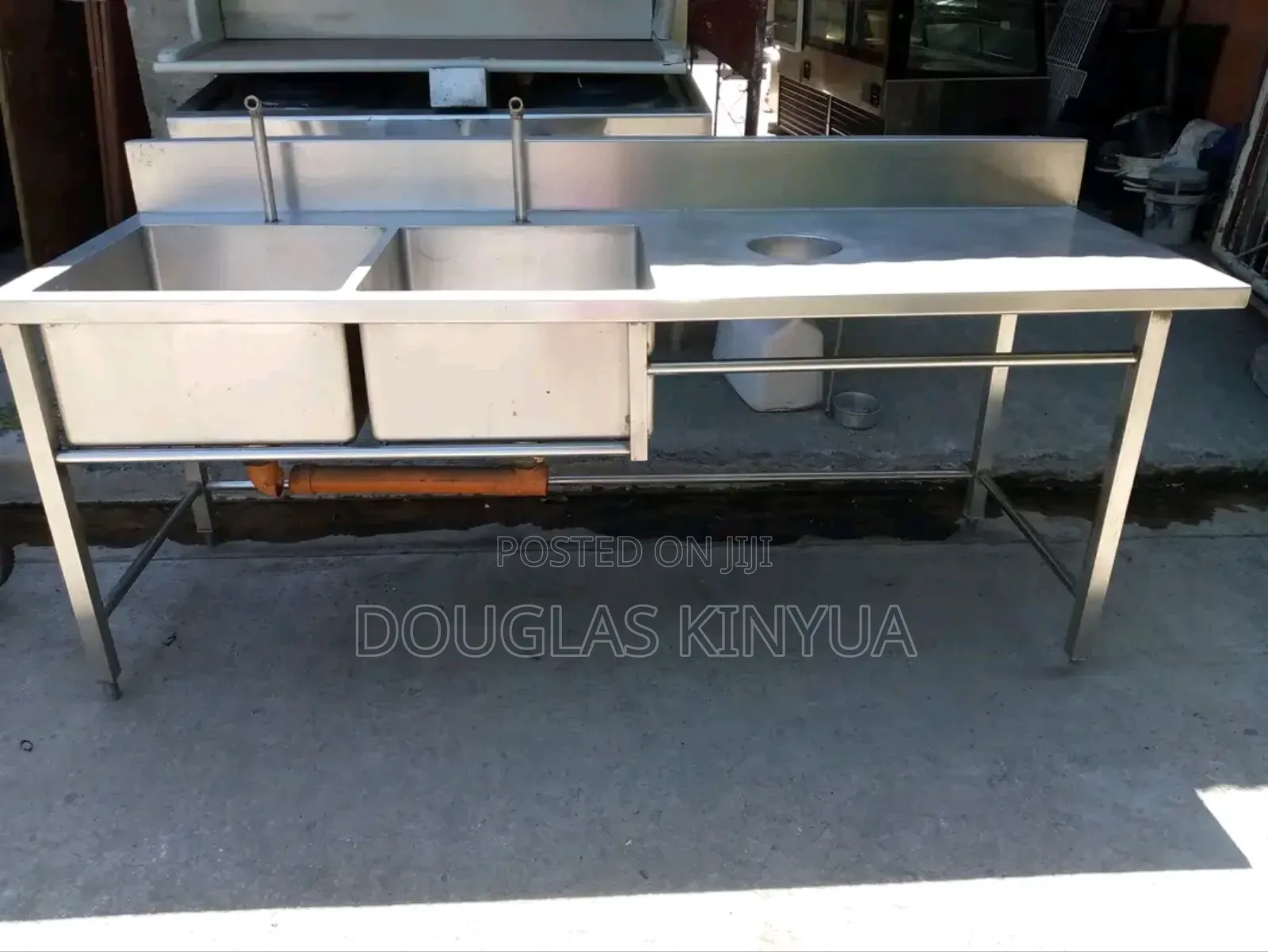 Stainless Steel Washing Sink ( Commercial Solid Sink))