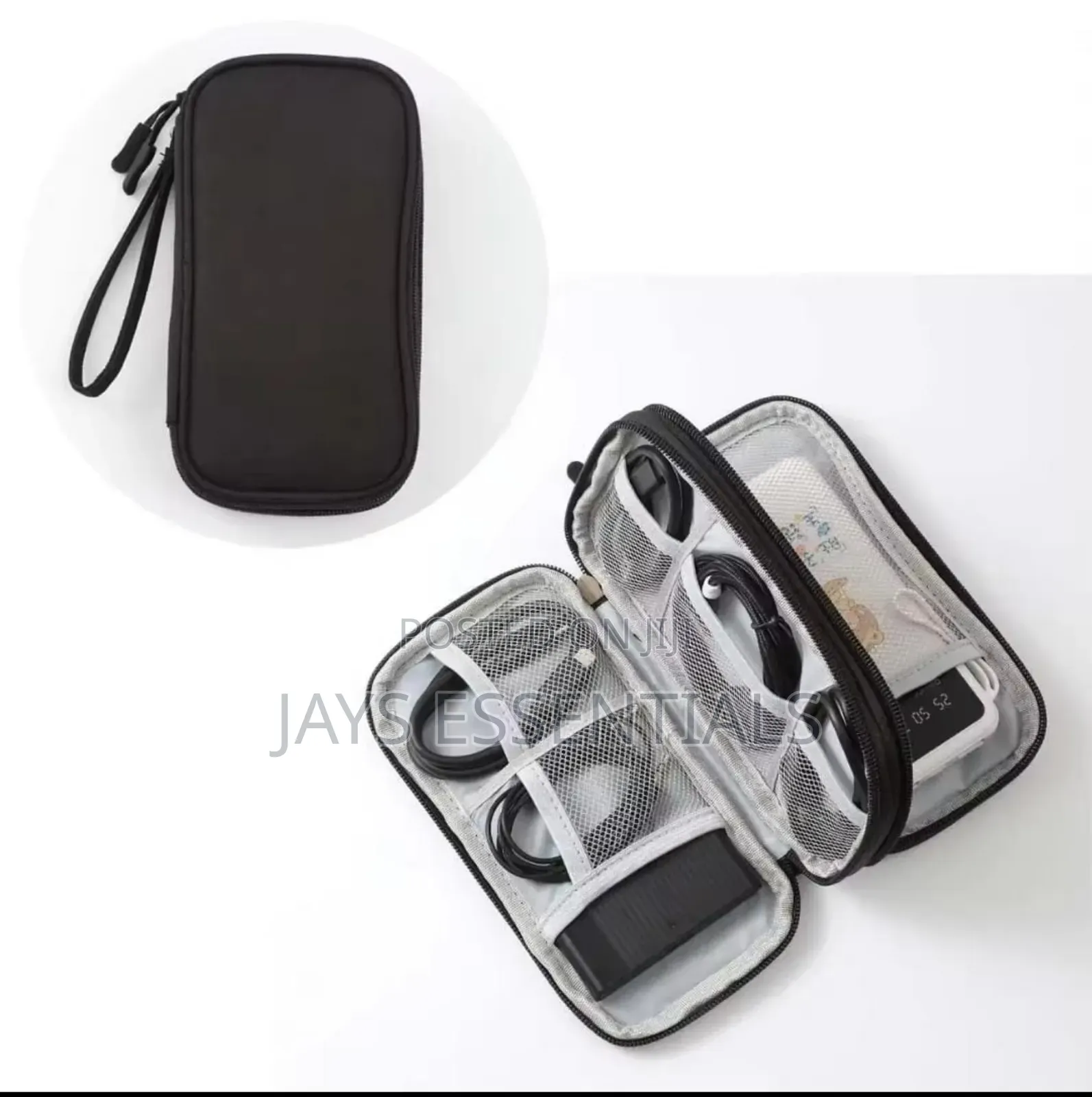 Chargers Cable Travel Organizer
