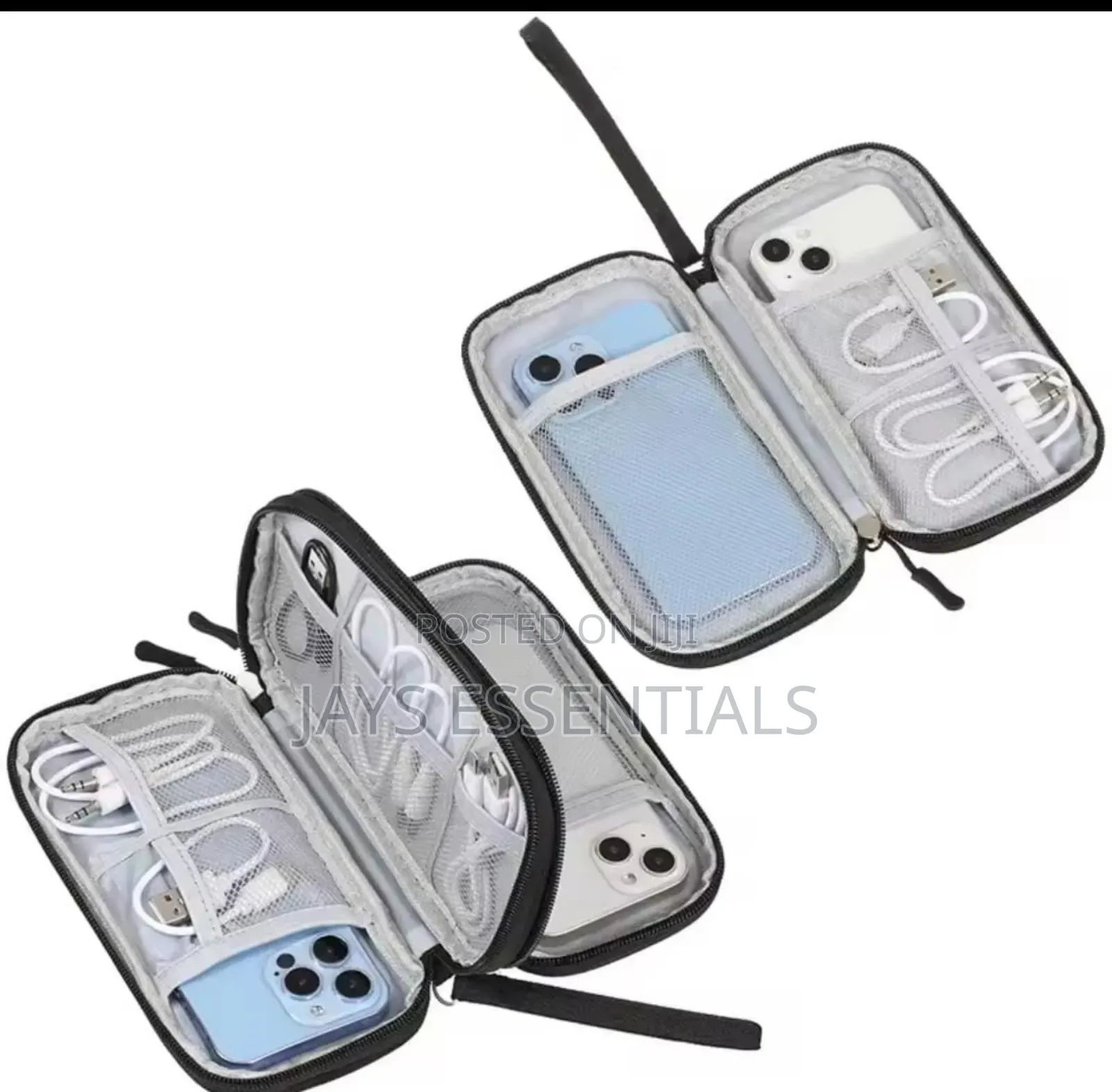 Chargers Cable Travel Organizer
