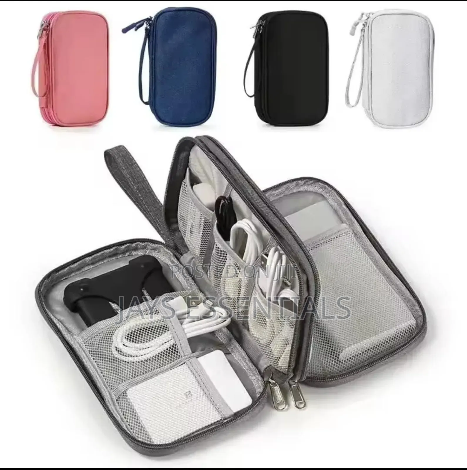 Chargers Cable Travel Organizer