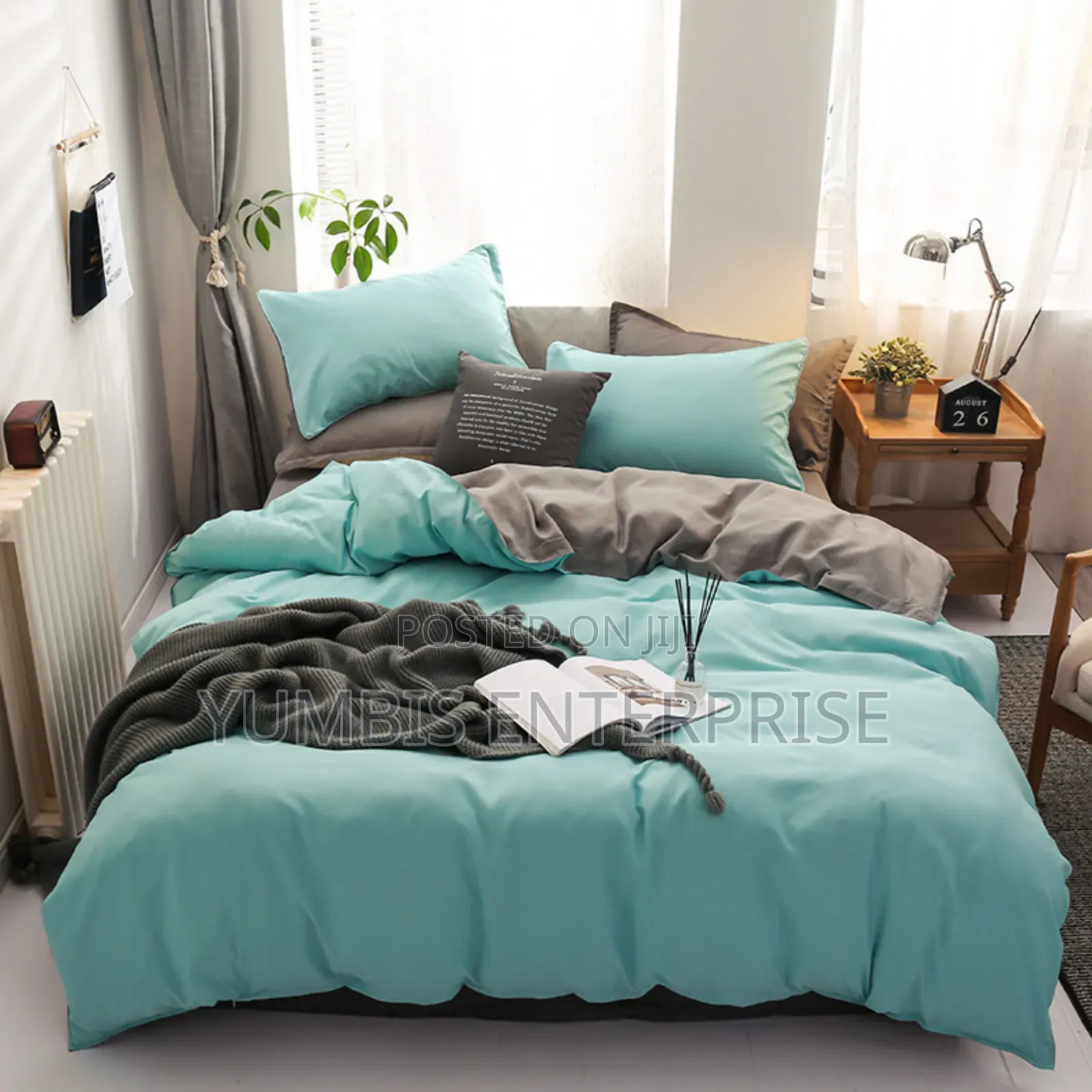 1 Duvet Cover,1 Bedsheet 2 Pillow Cases Set at 2500 Size 6*6