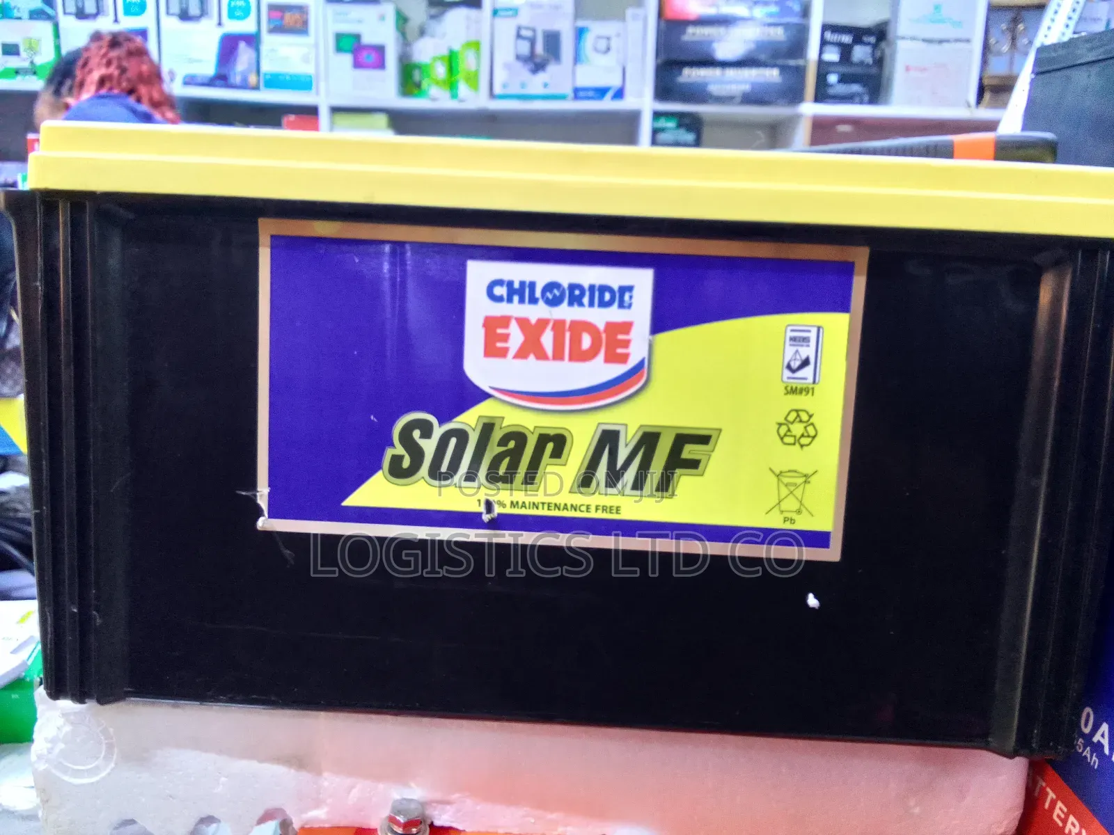 Chloride Exide Solar Battery 100 Ah