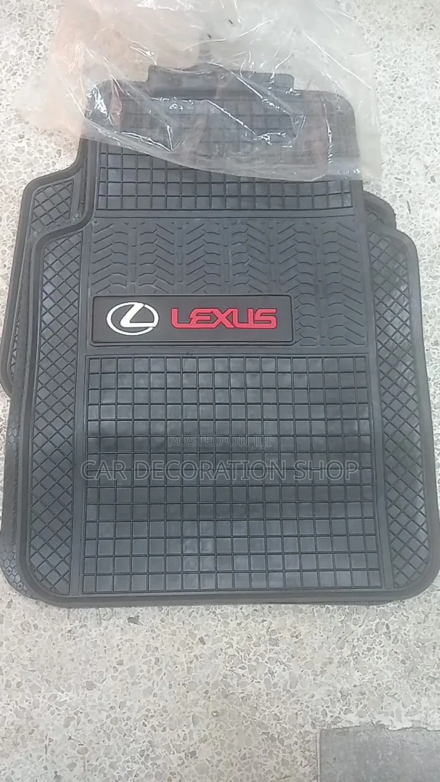 5pc Wide All Weather Mats With Lexus Logo