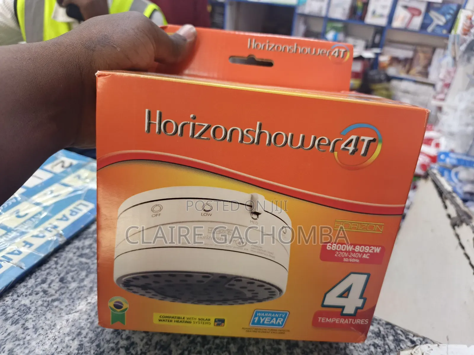 Horizon 4T Instant Shower 4 Temperatures