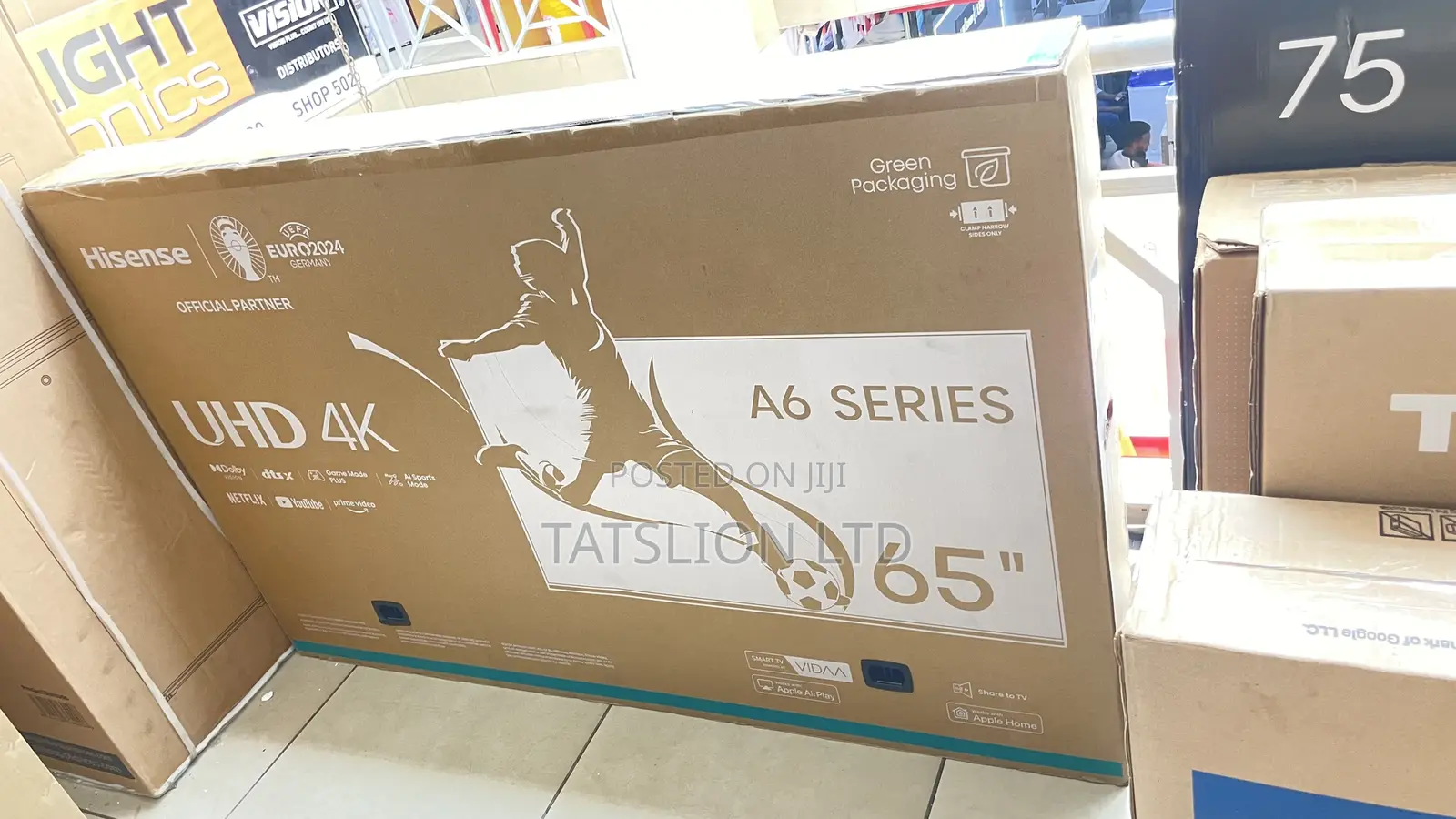 Hisense 65 Inch A6 Series UHD Tv