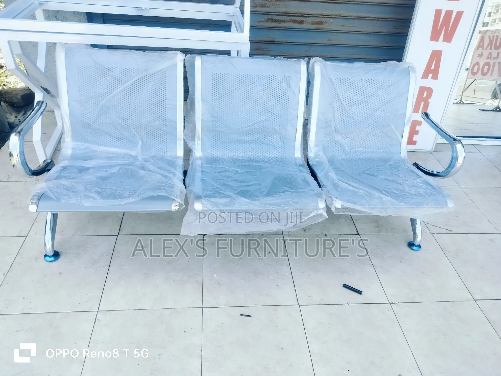 Three Seater Office Chair