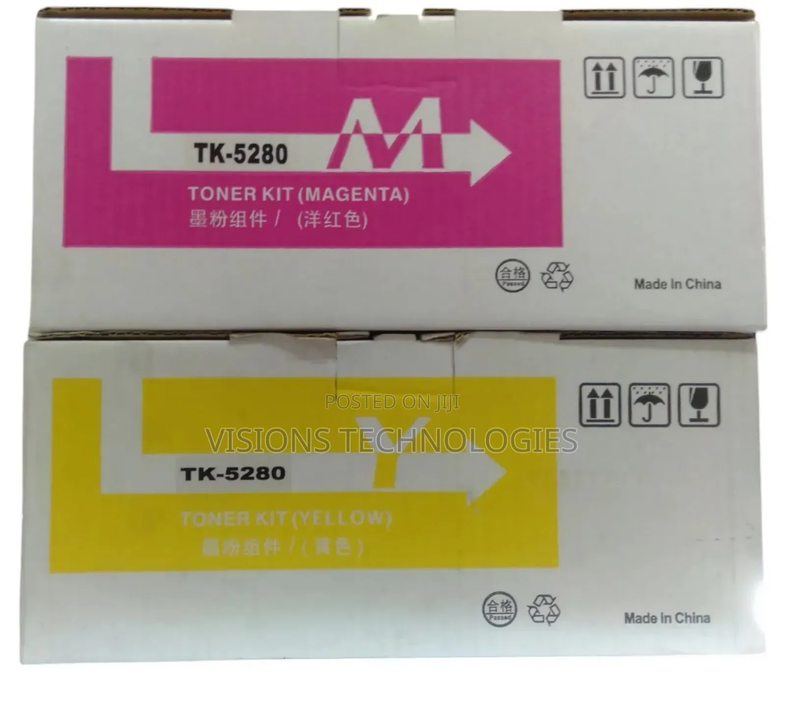 Tk5280 Magenta/Yellow Toner