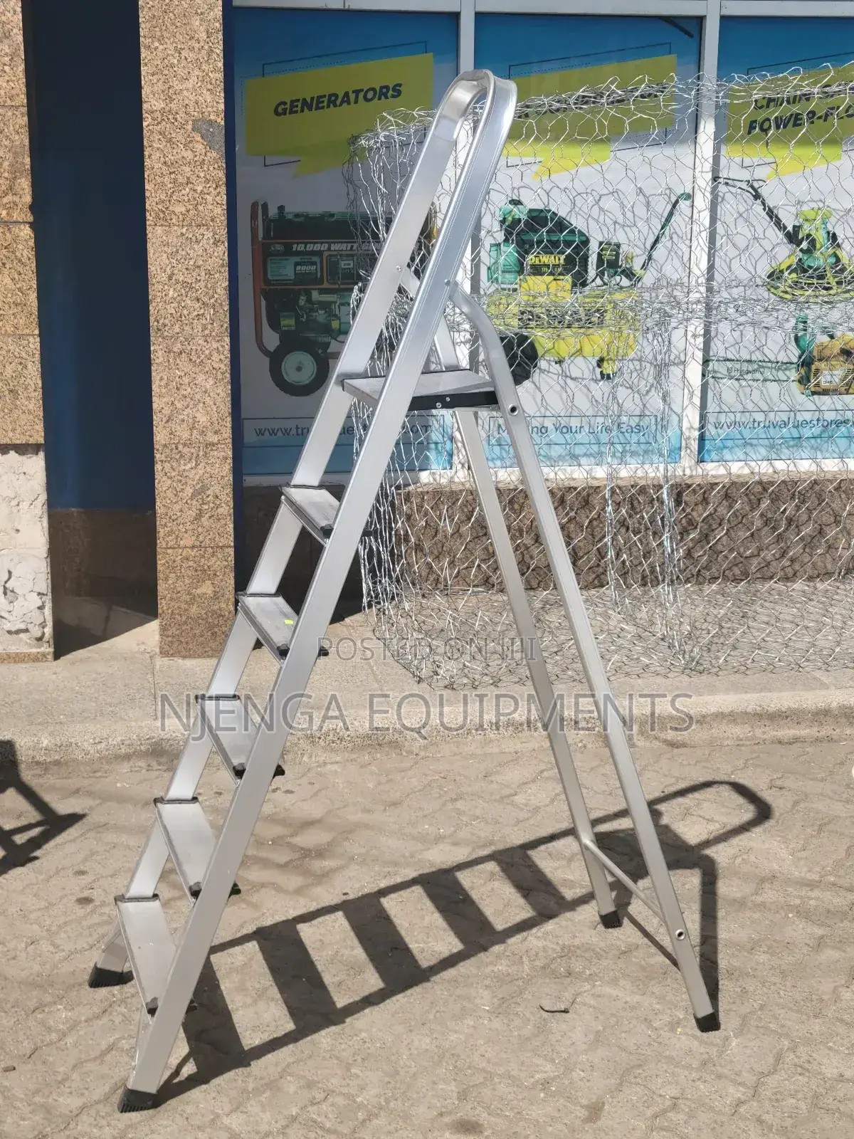 5 Steps Aluminium Ladder a-Type
