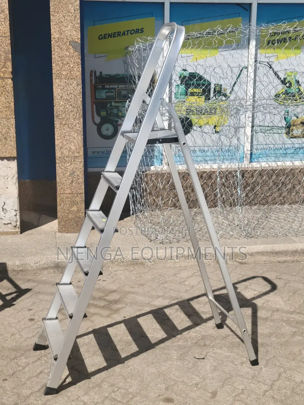 5 Steps Aluminium Ladder a-Type