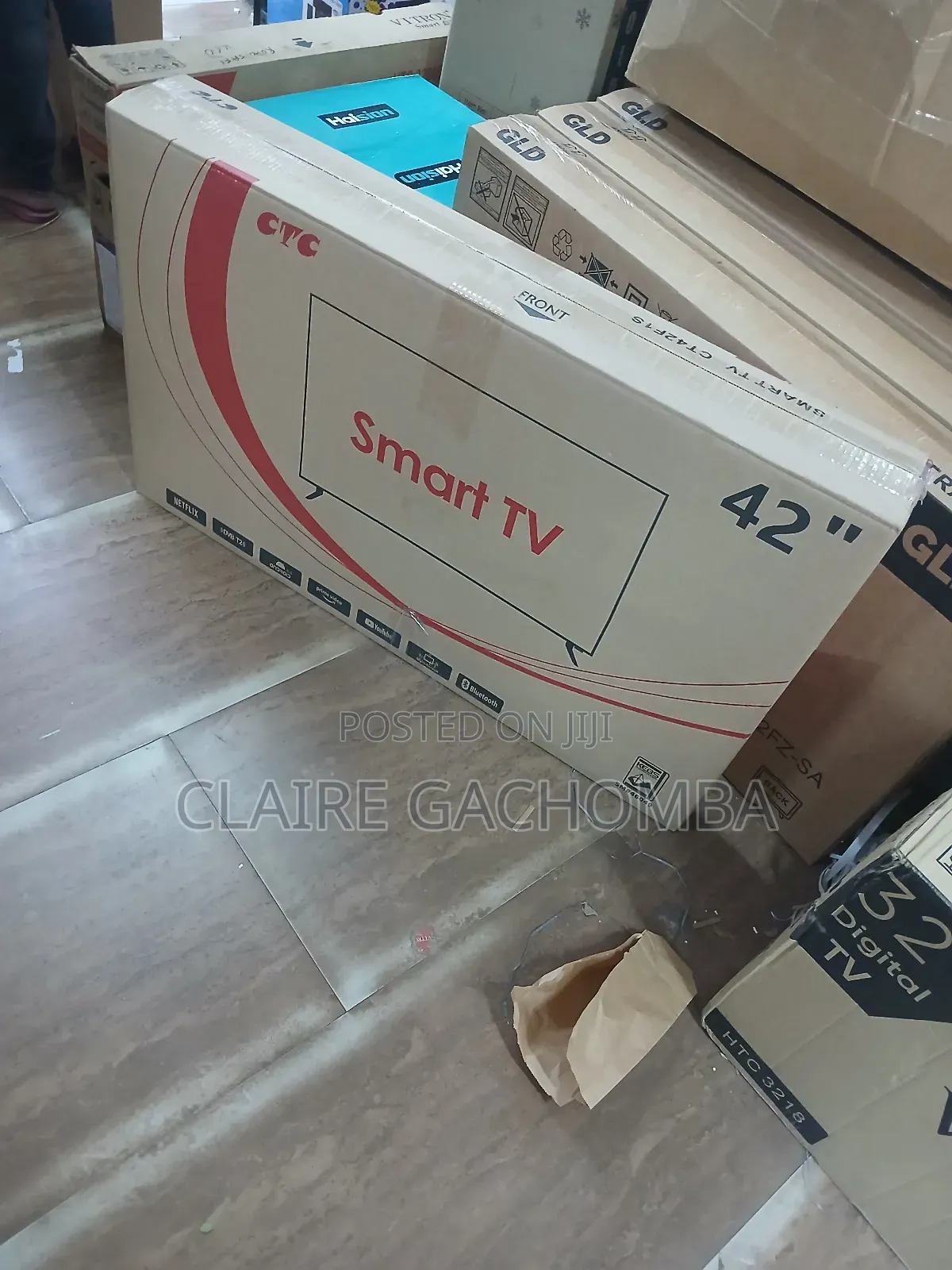 CTC Smart Android TV 42''inch Frameless With Bluetooth