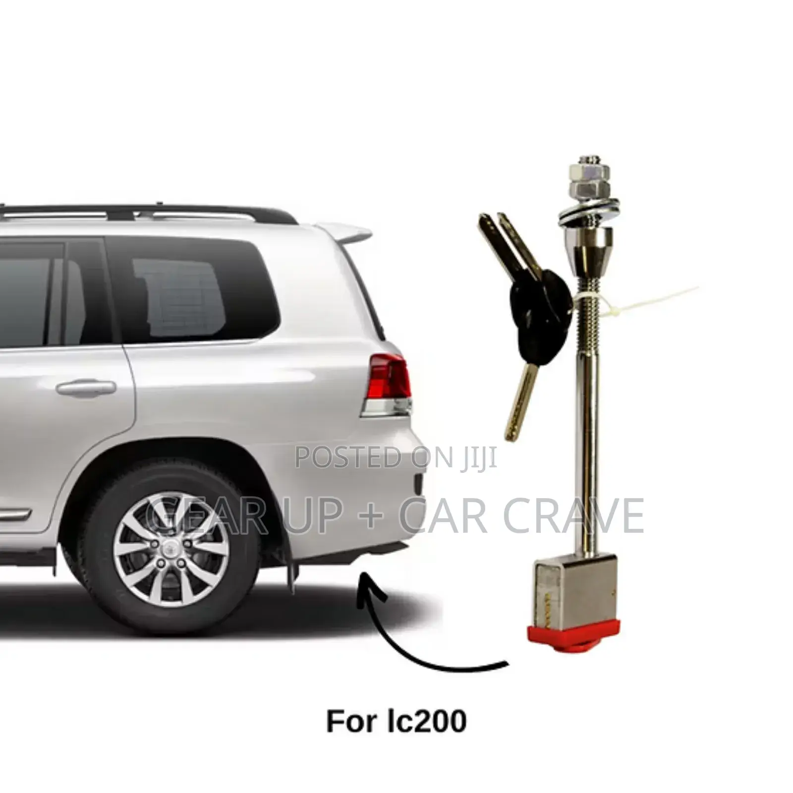 Spare Wheel Lock for Lc200