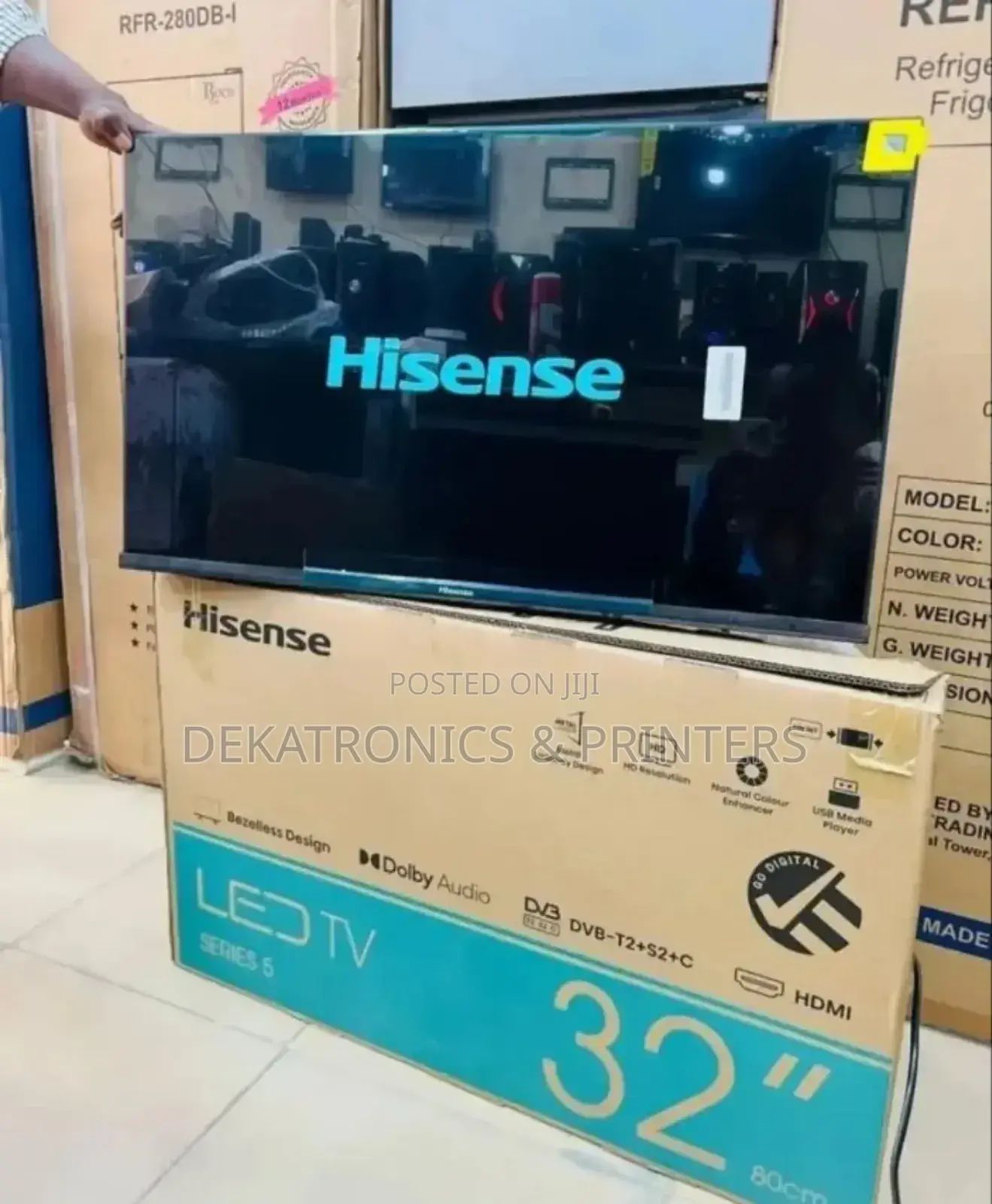 Hisense 32" Inch Digital Frameless Tv