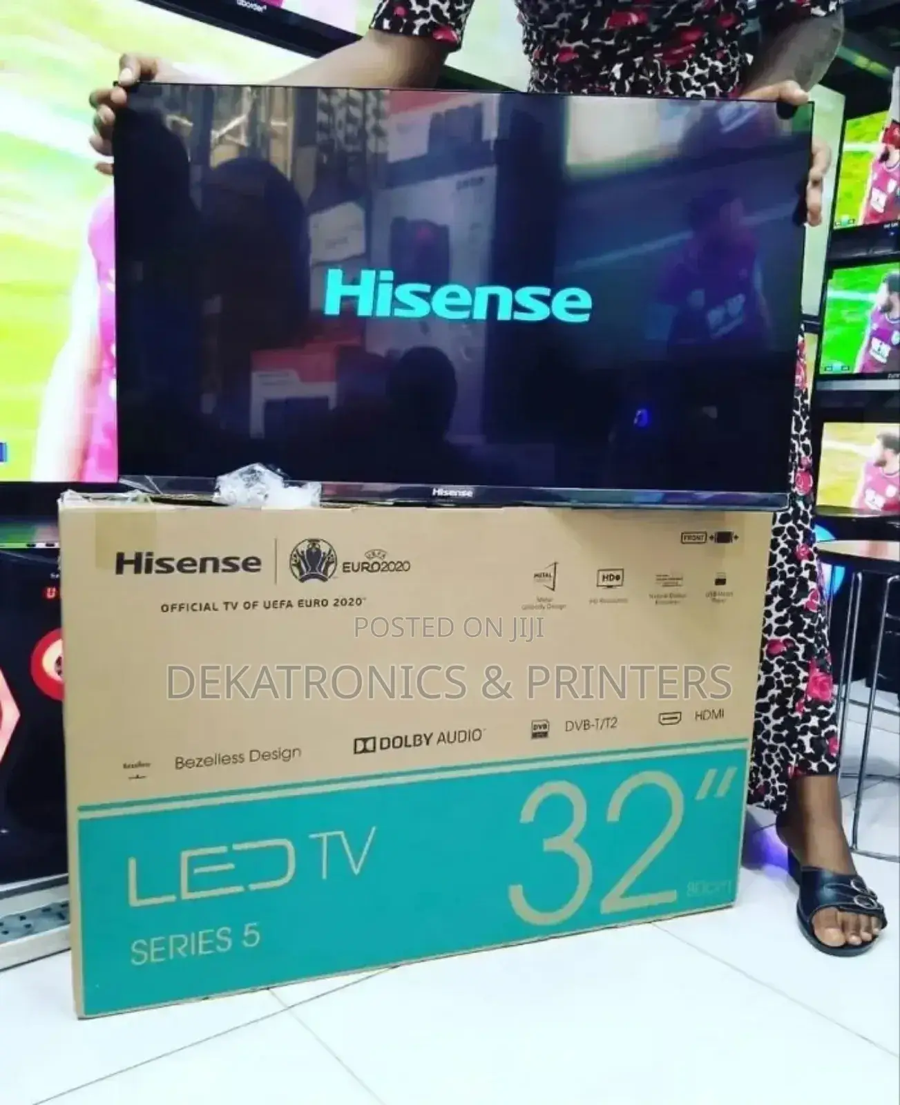 Hisense 32" Inch Digital Frameless Tv