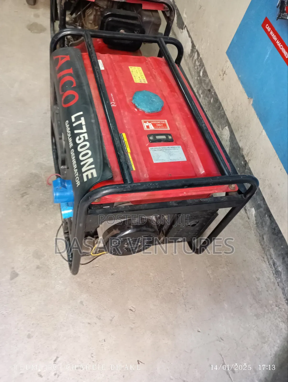 Generator Hire 6.5kva Aico