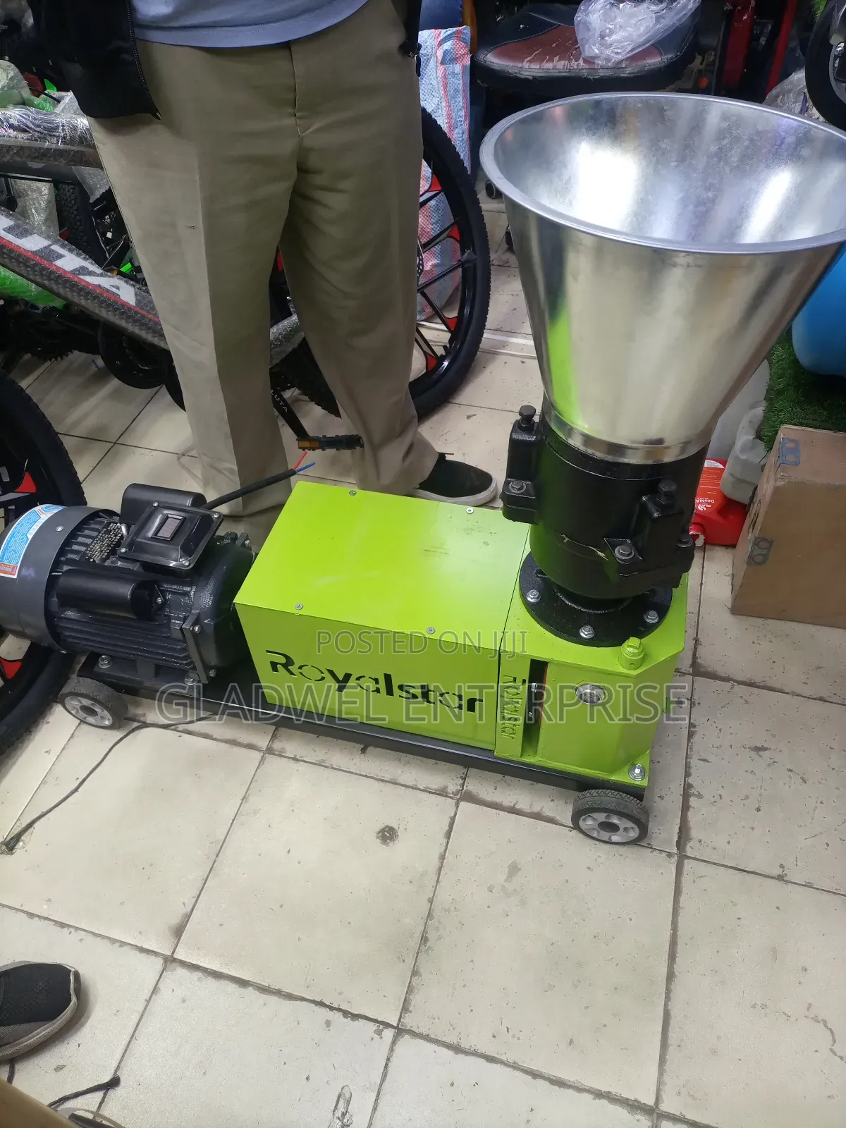7.5hp Royal Star Pellet Machine 300to400kg/Hr