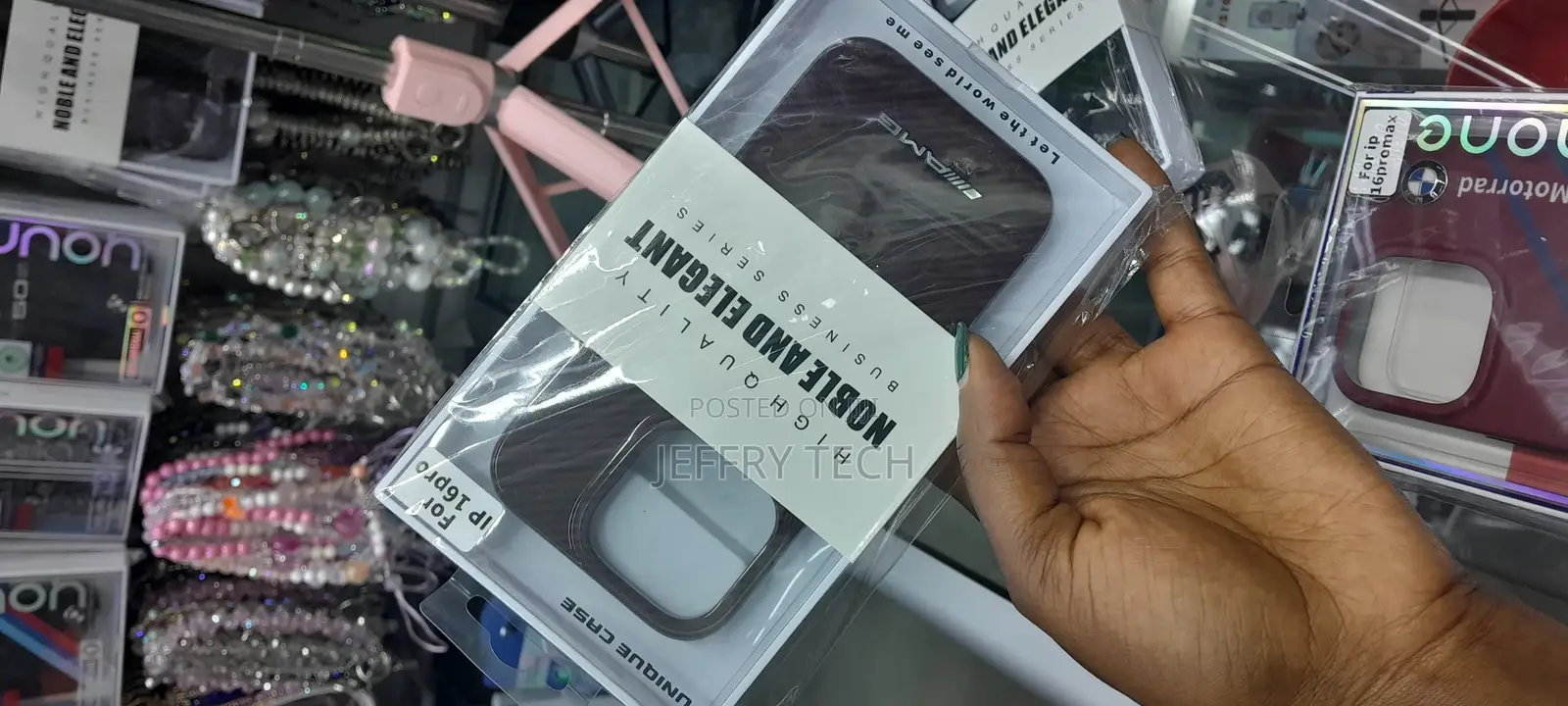 iPhone 16 Pro - PC/TPU Black Layer Design - AMG