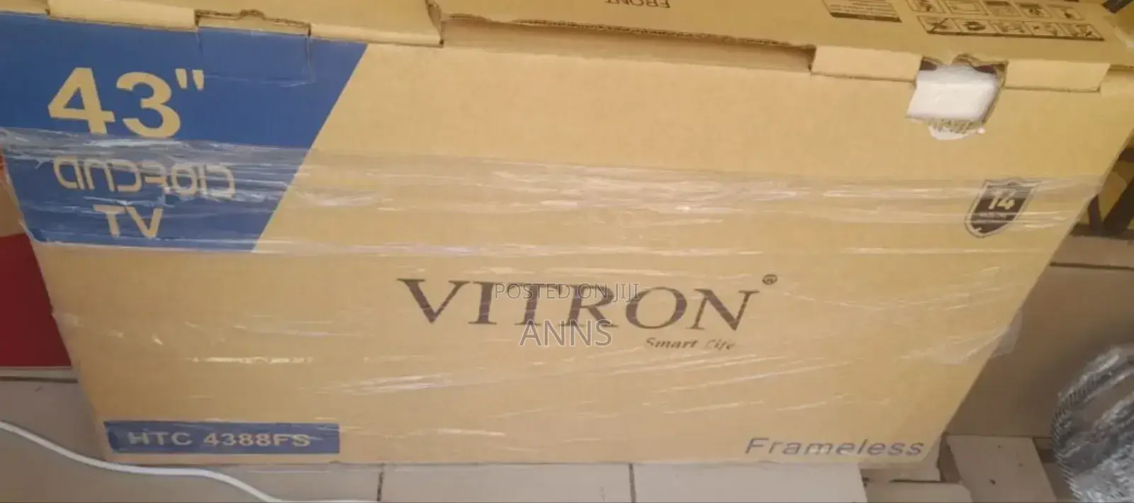 Vitron 43" With Bluetooth FHD Television