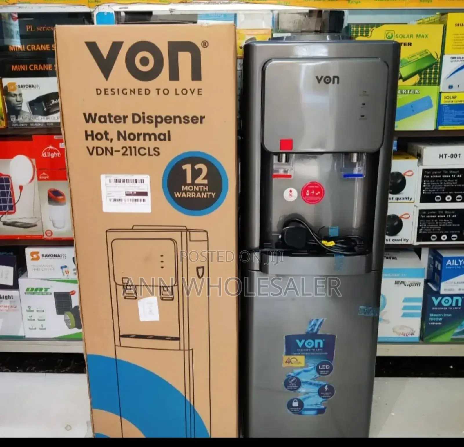 Von Hot and Normal Water Dispenser