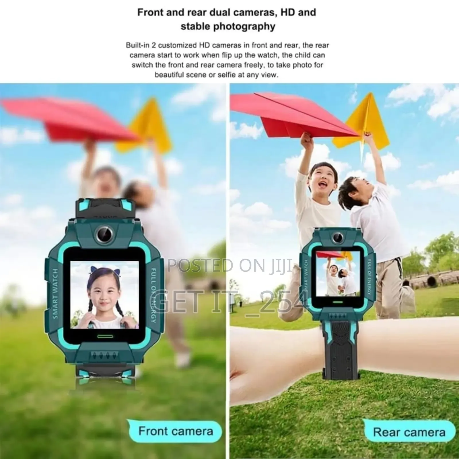 *Kids Smart Watch With SIM Card Slot