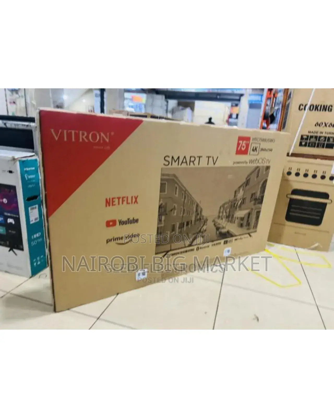 Vision 75inches Smart Adroind Tv
