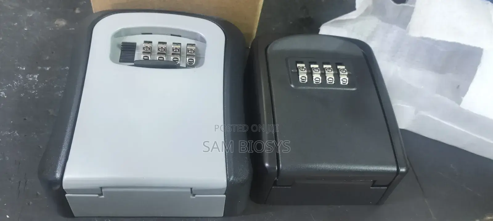 Metallic Password Key Lock Boxes