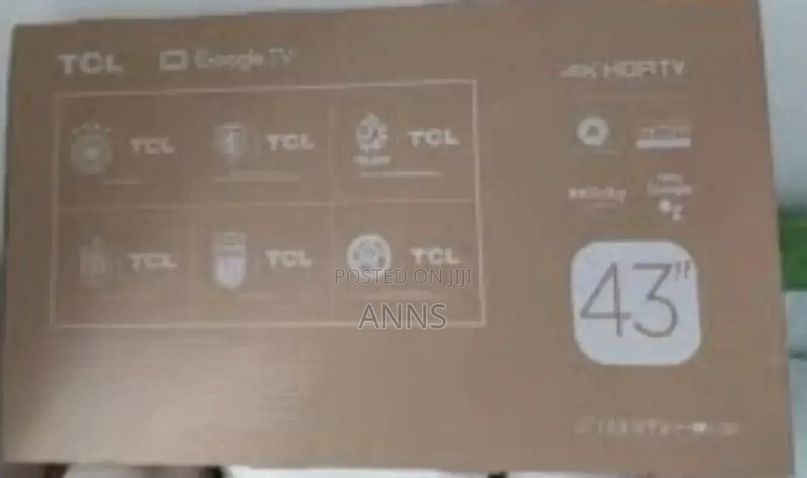 TCL 43" Best High Clarity Television