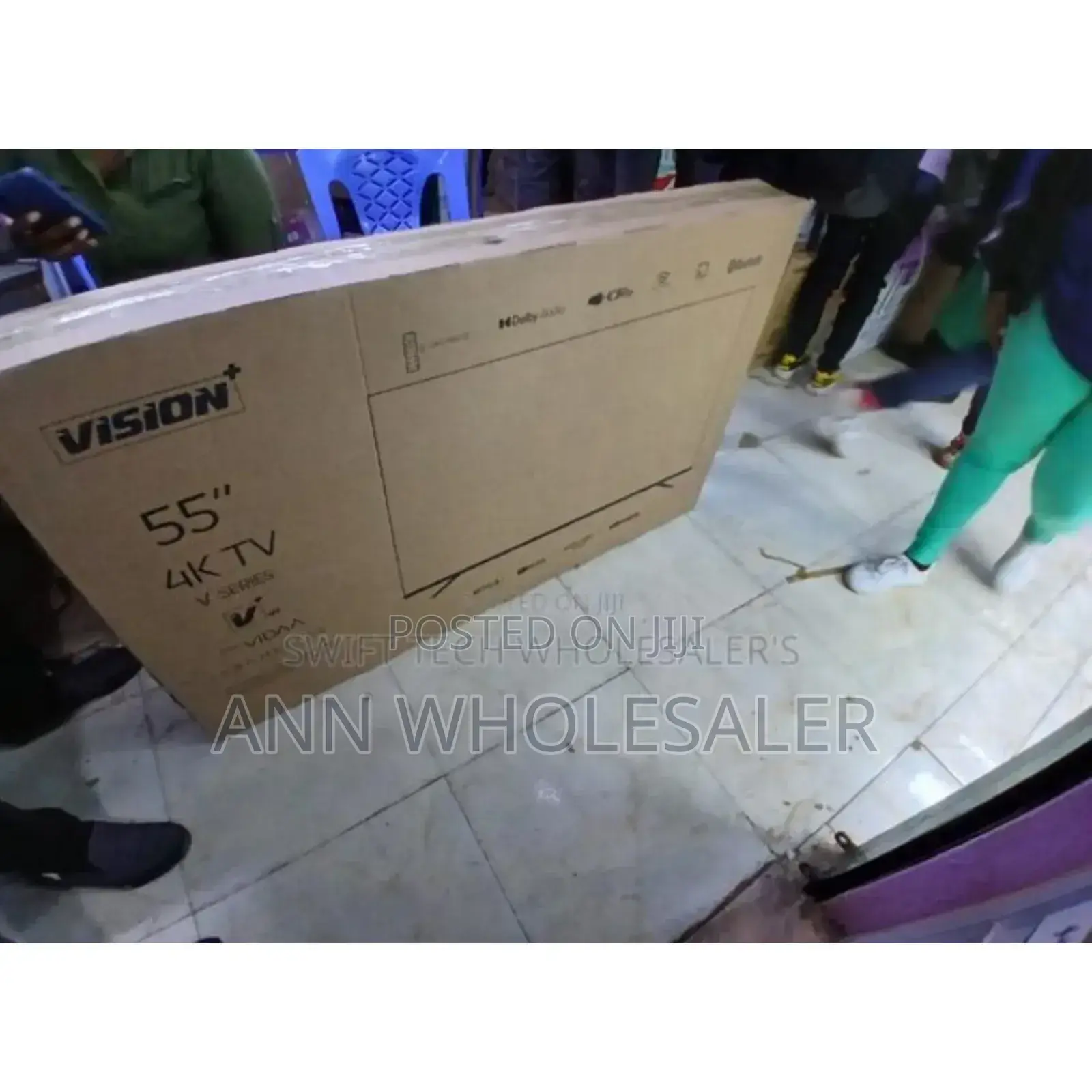 Clarity 55inches Tv. Brand Vision Vidaa