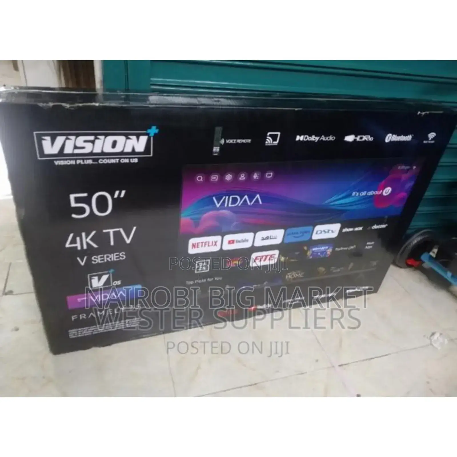 Brand New Vision Vidaa. Size 50inch