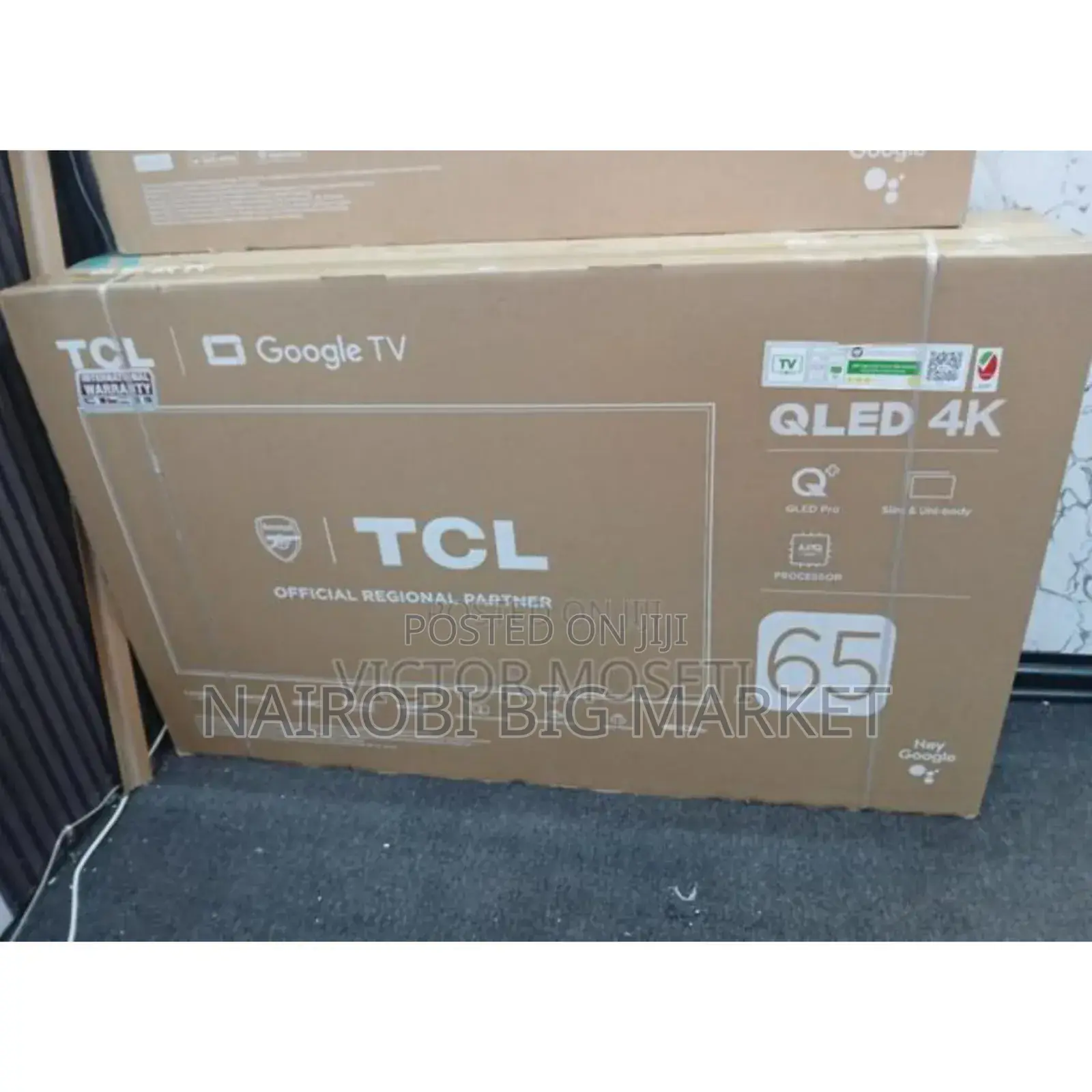 TCL 65inch Google Tv. Smart Tv.