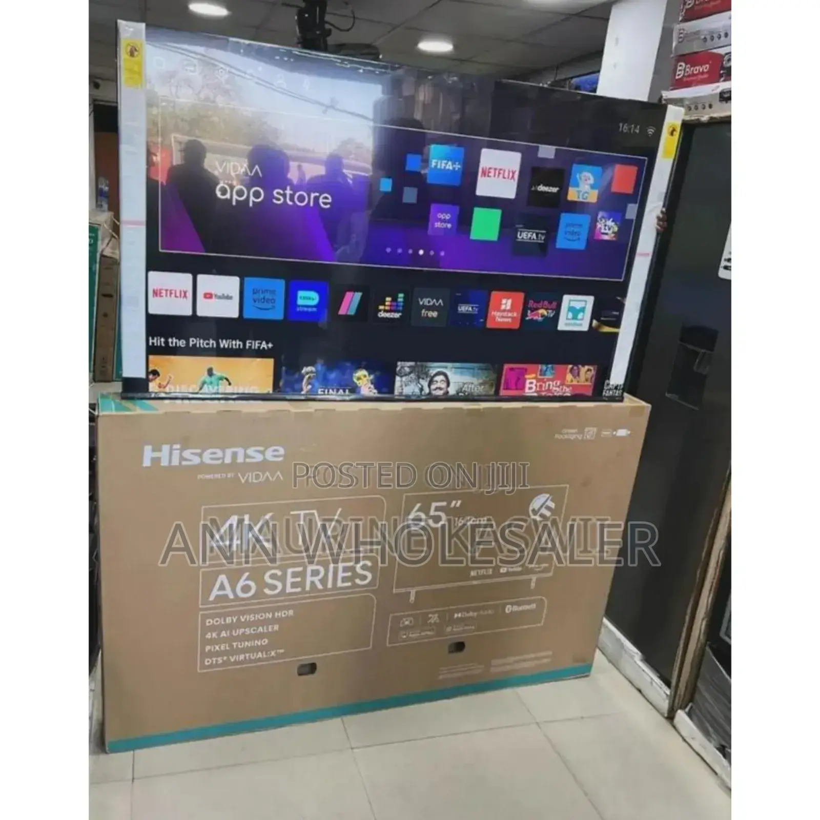 Brand New Hisense 75inch. Clarity. Google