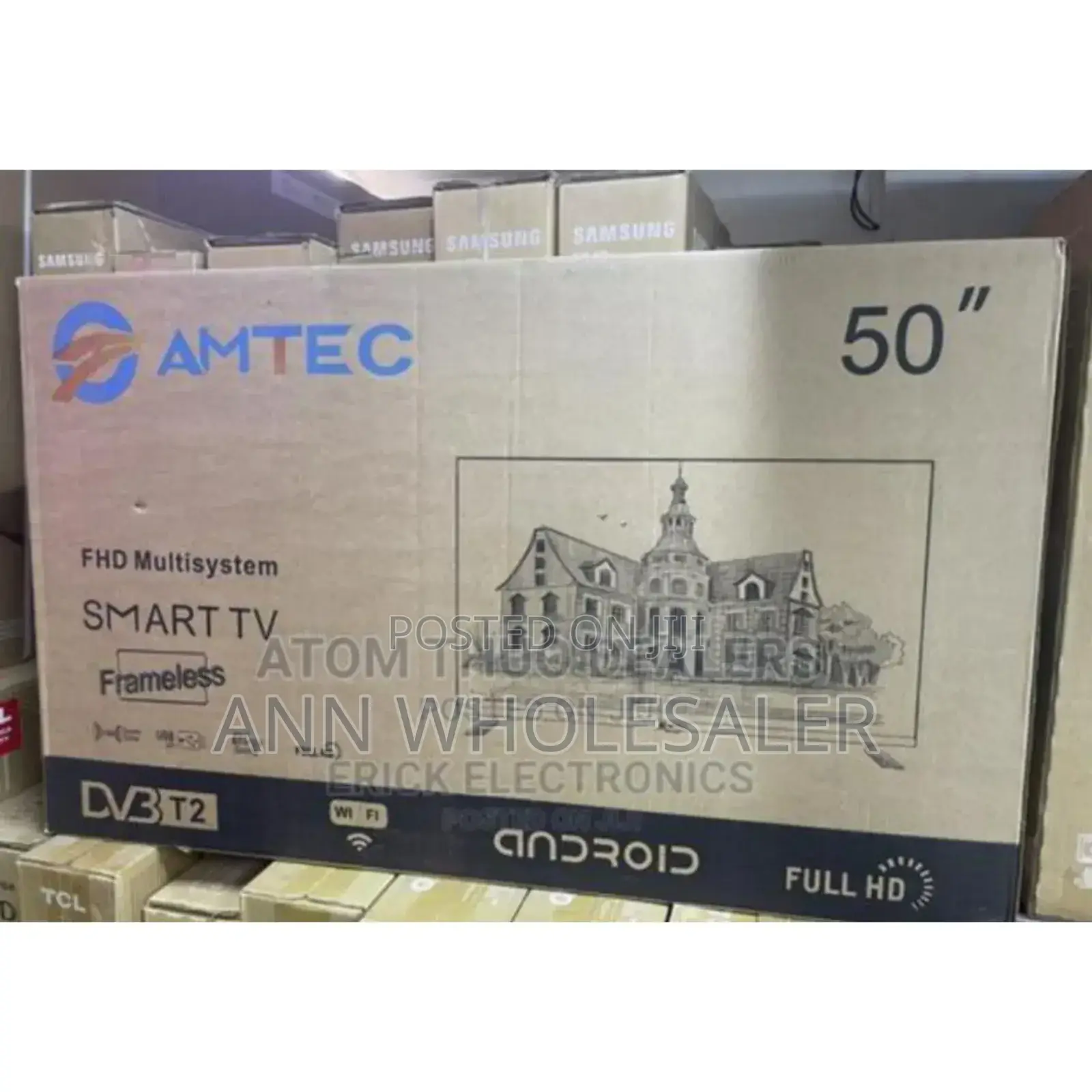 Brand New 50inch Amtec Tv