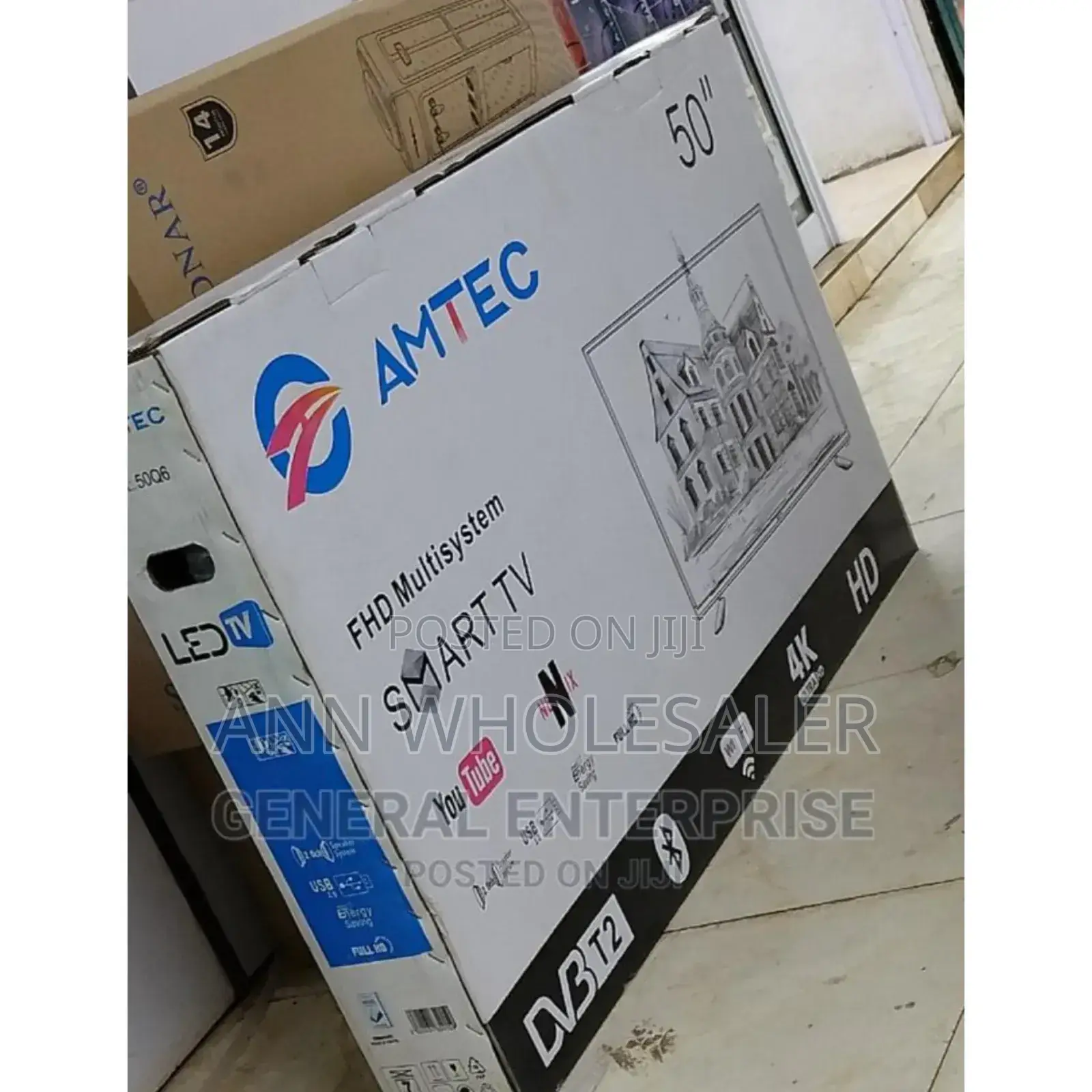 Qled Amtec 50inches Tv. Smart Androind