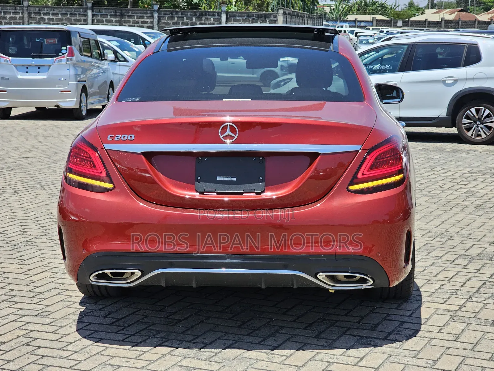 Mercedes-Benz C200 2019 Red