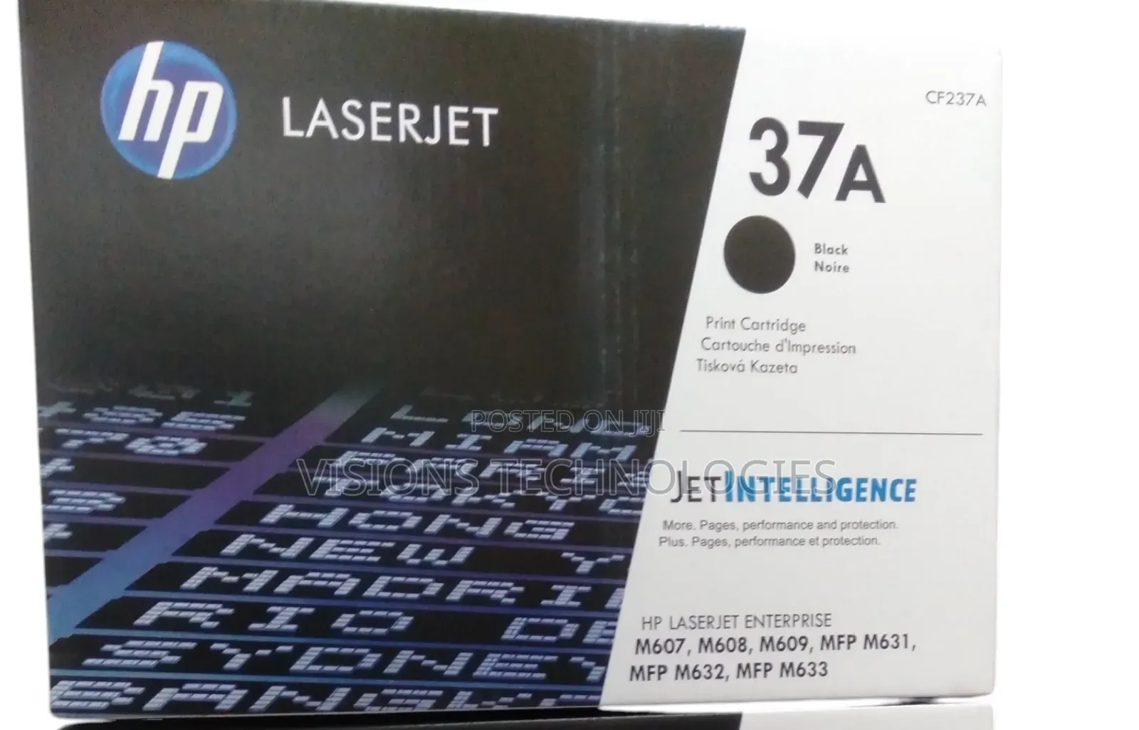 HP Laserjet Enterprise M607dn Toner(37A -CF237A)