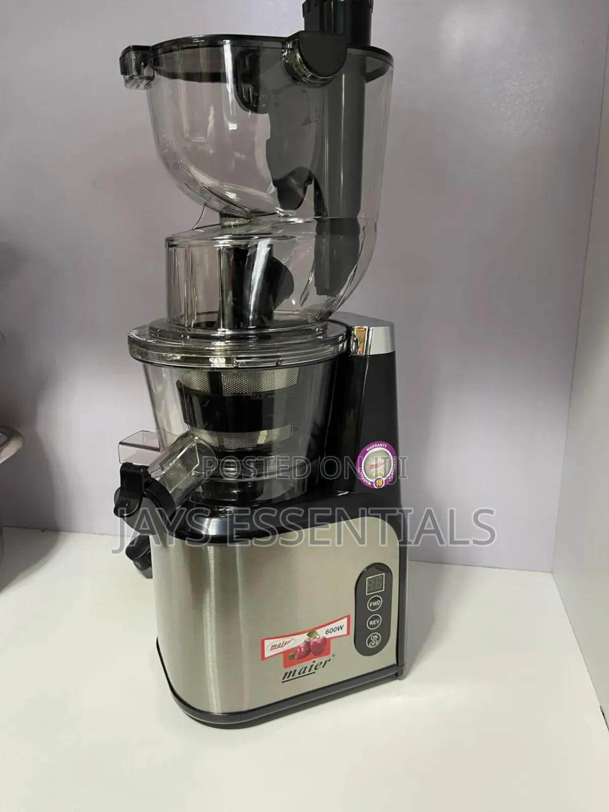 600w Maier Slow Juicer