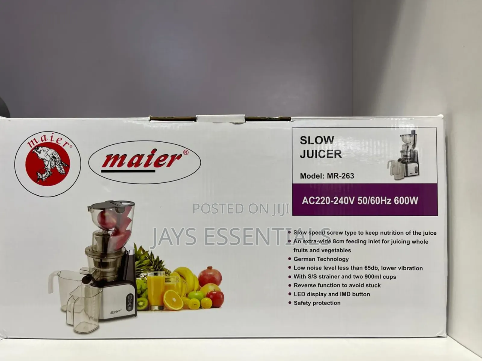 600w Maier Slow Juicer