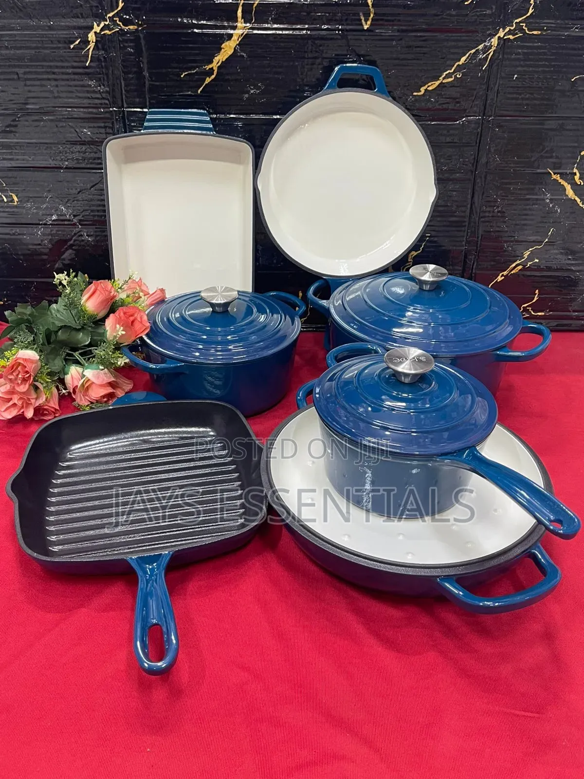 7pc Cast Iron Cookware Set