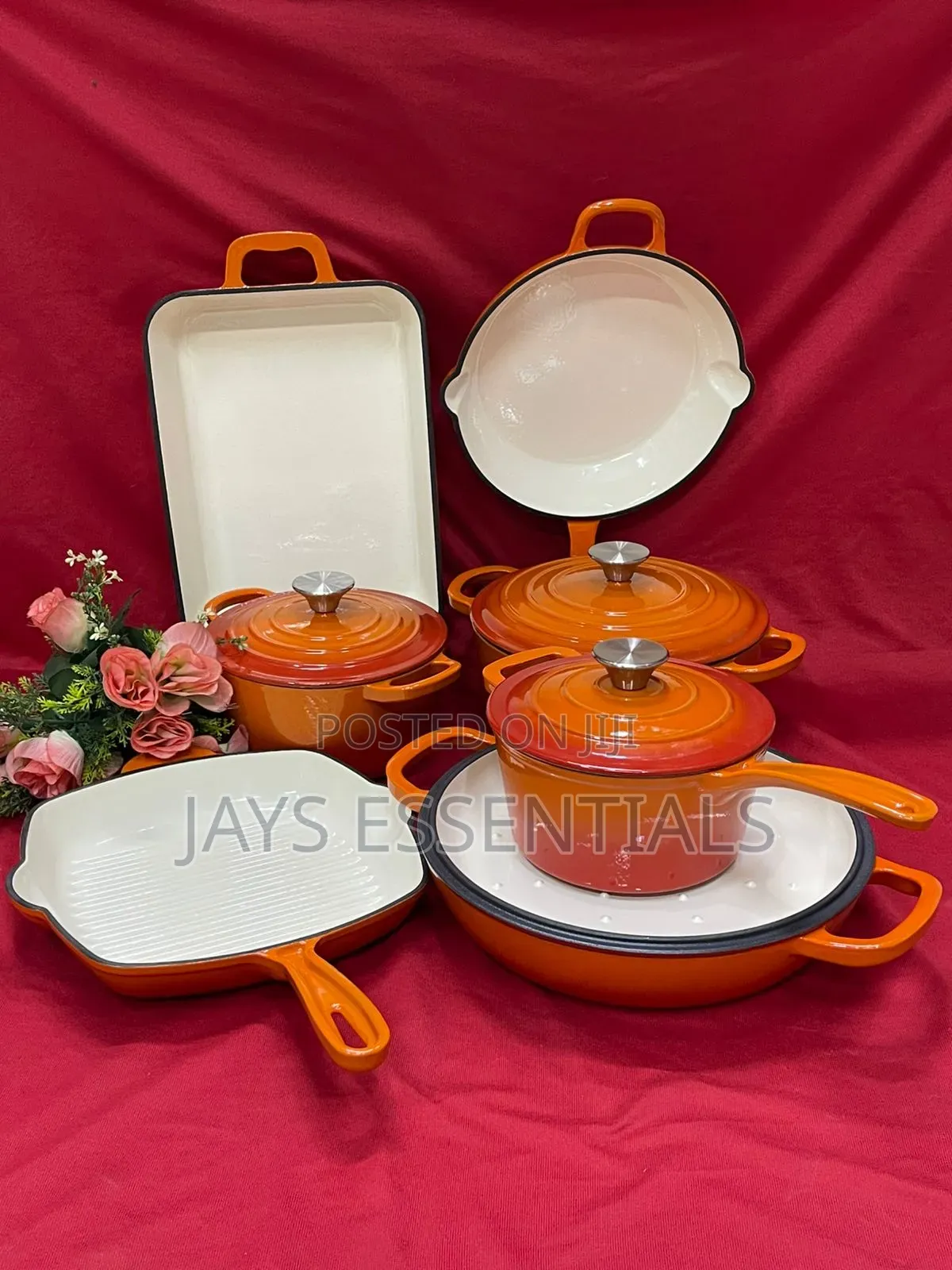 7pc Cast Iron Cookware Set