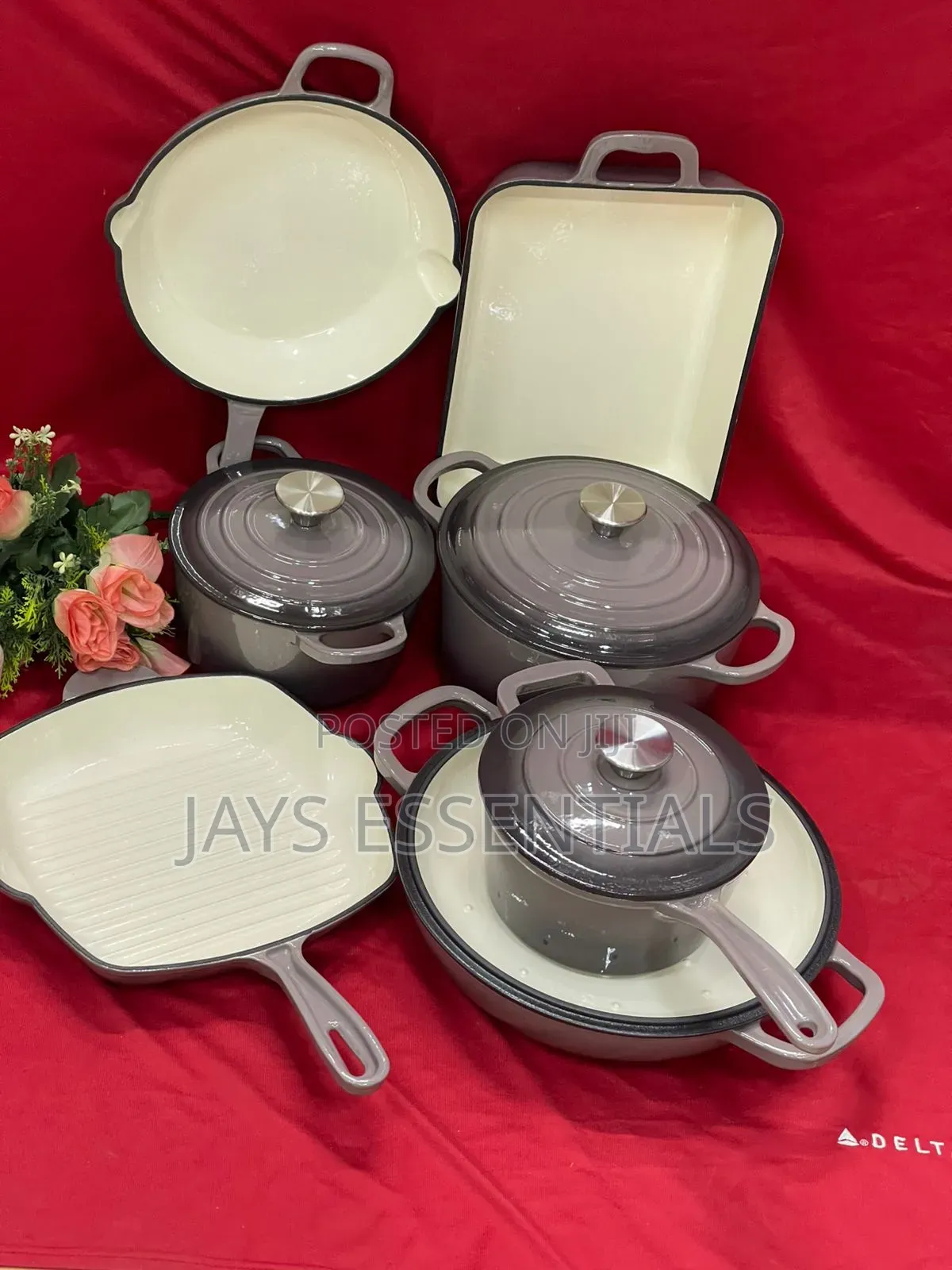 7pc Cast Iron Cookware Set